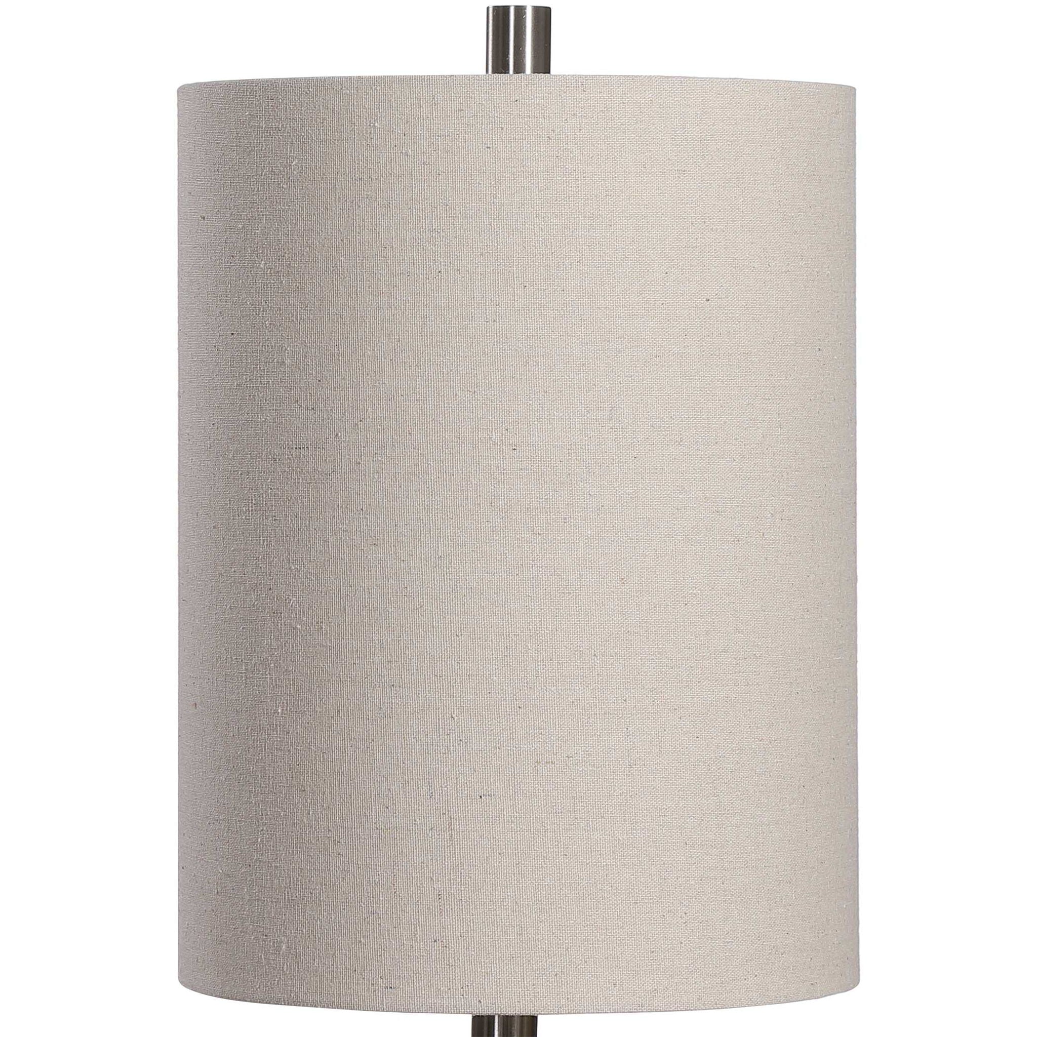 Stevens - Bleached Wood Buffet Lamp - White - Image 3