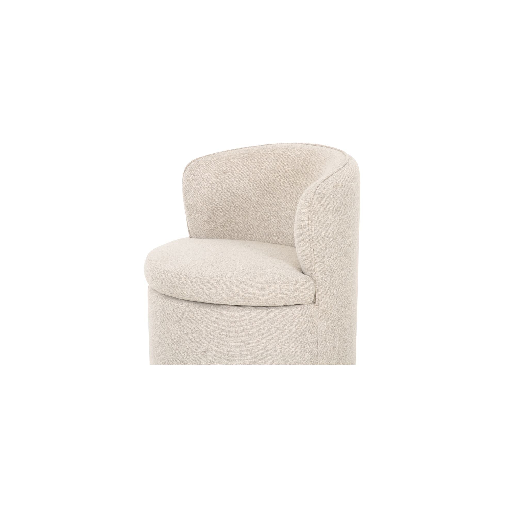 Dane - Swivel Chair - Beige - Image 3