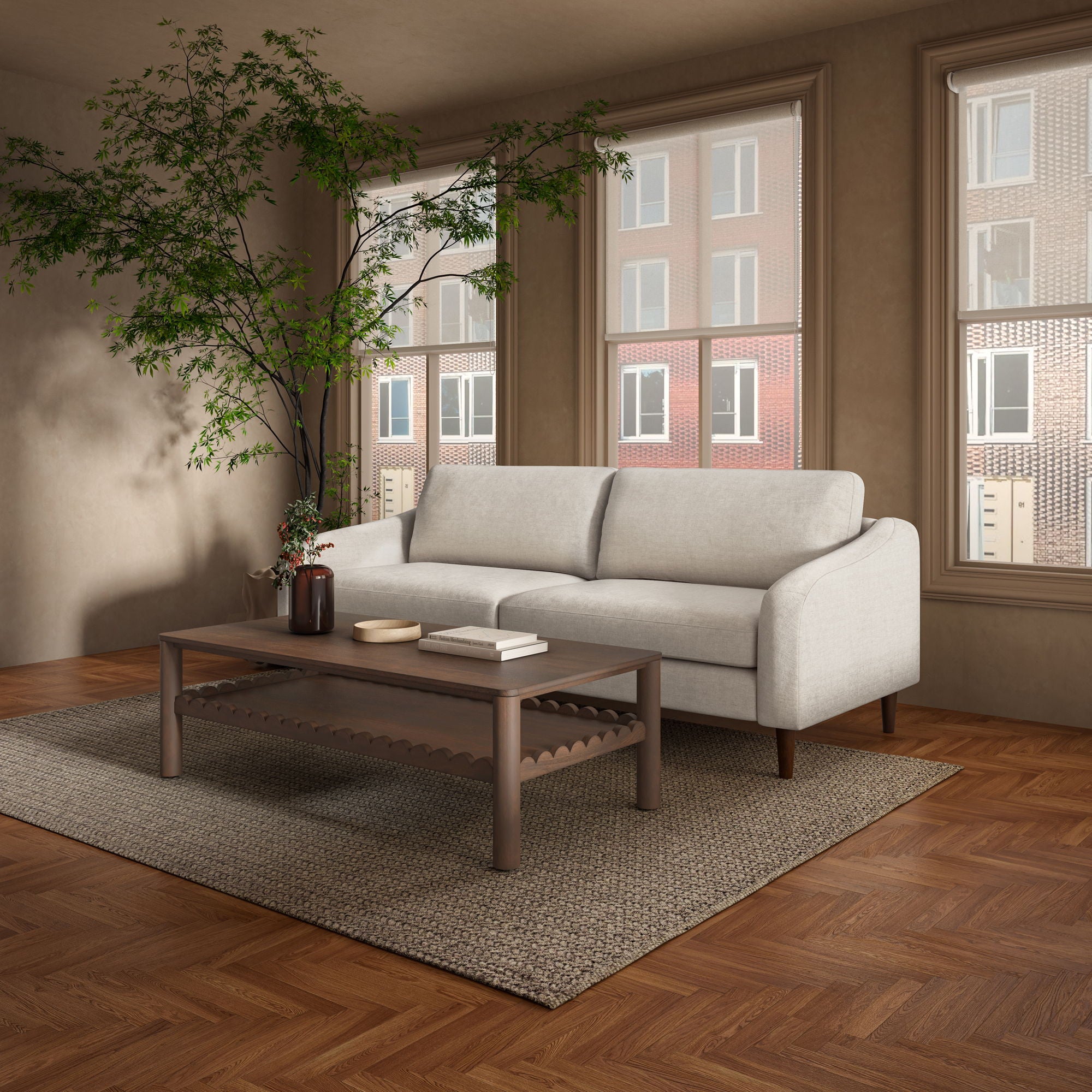 Quinn - Sofa - Oatmeal - Image 2