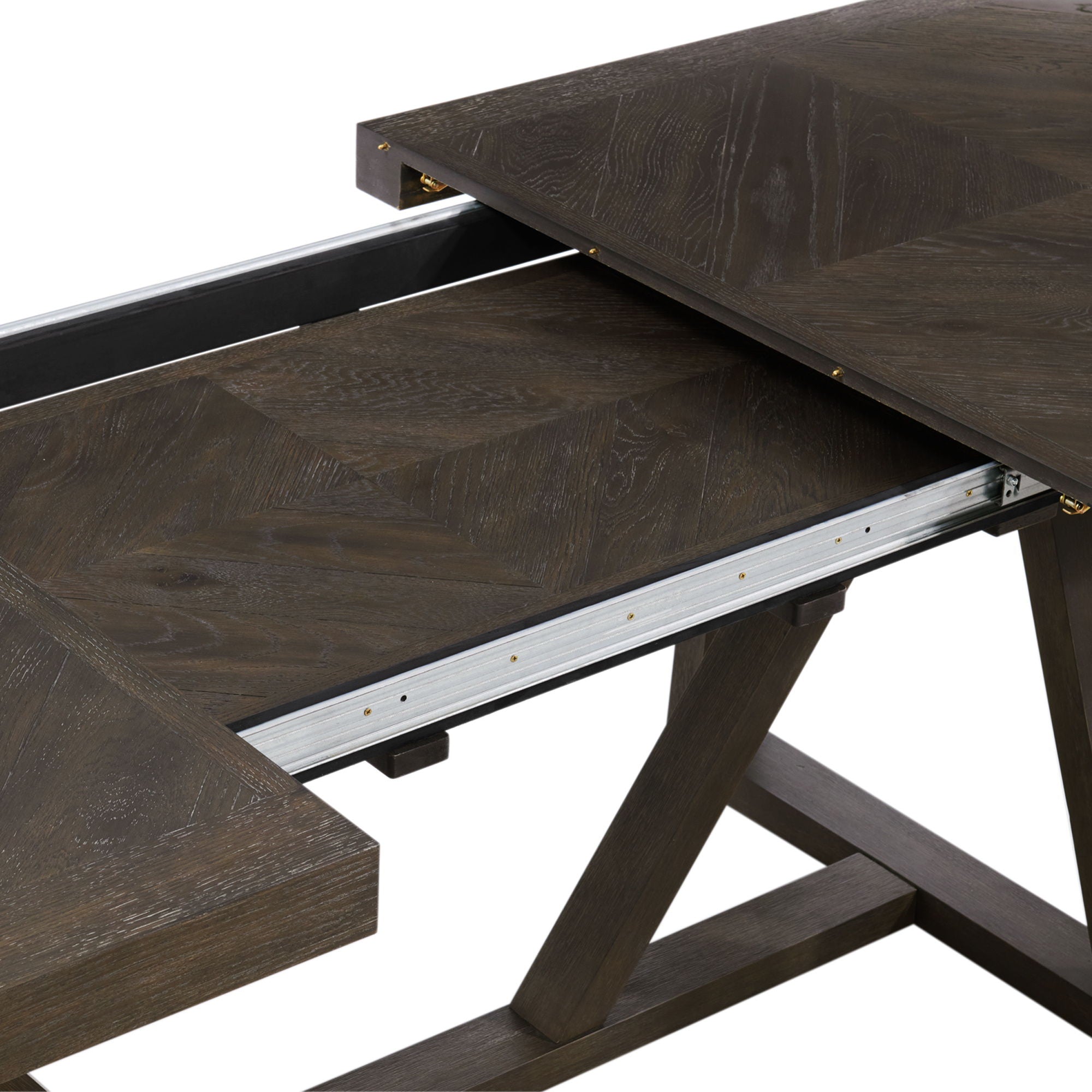 Hearst - Trestle Table - Reclaimed Chevron - Image 3