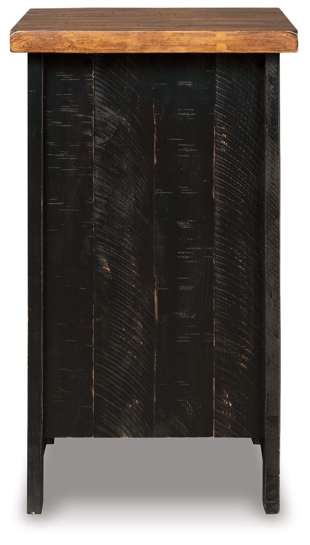 Valebeck - Chair Side End Table - Black / Brown - Image 3