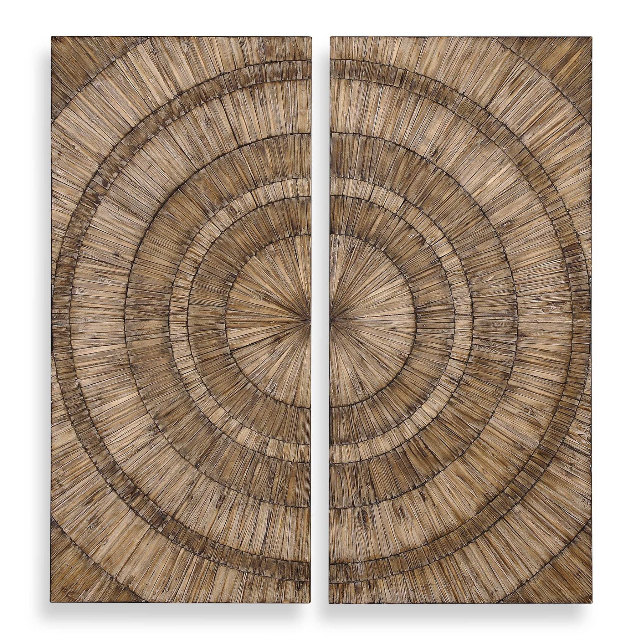Lanciano - Wood Wall Art - Light Brown - Image 1