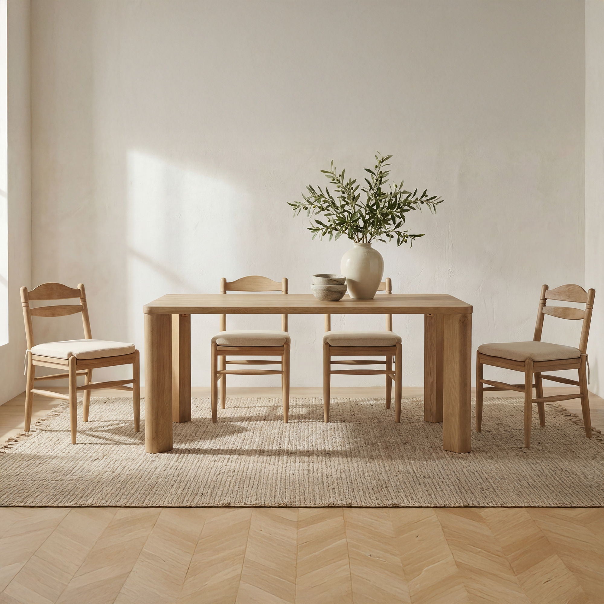 Segment - Small Dining Table - Heritage Brown - Image 2