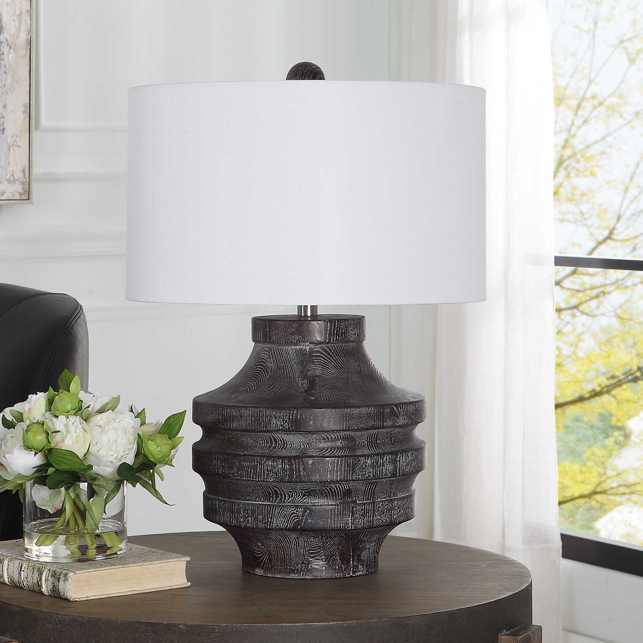 Timber - Table Lamp - Gray - Image 2