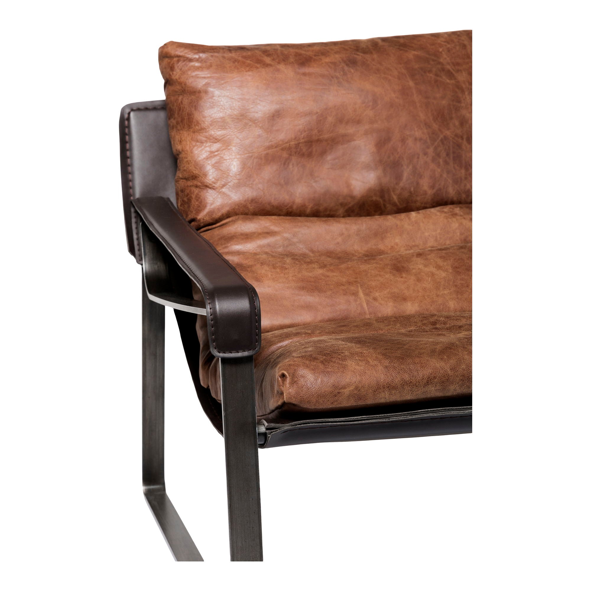 Connor - Club Chair - Light Brown - Image 2