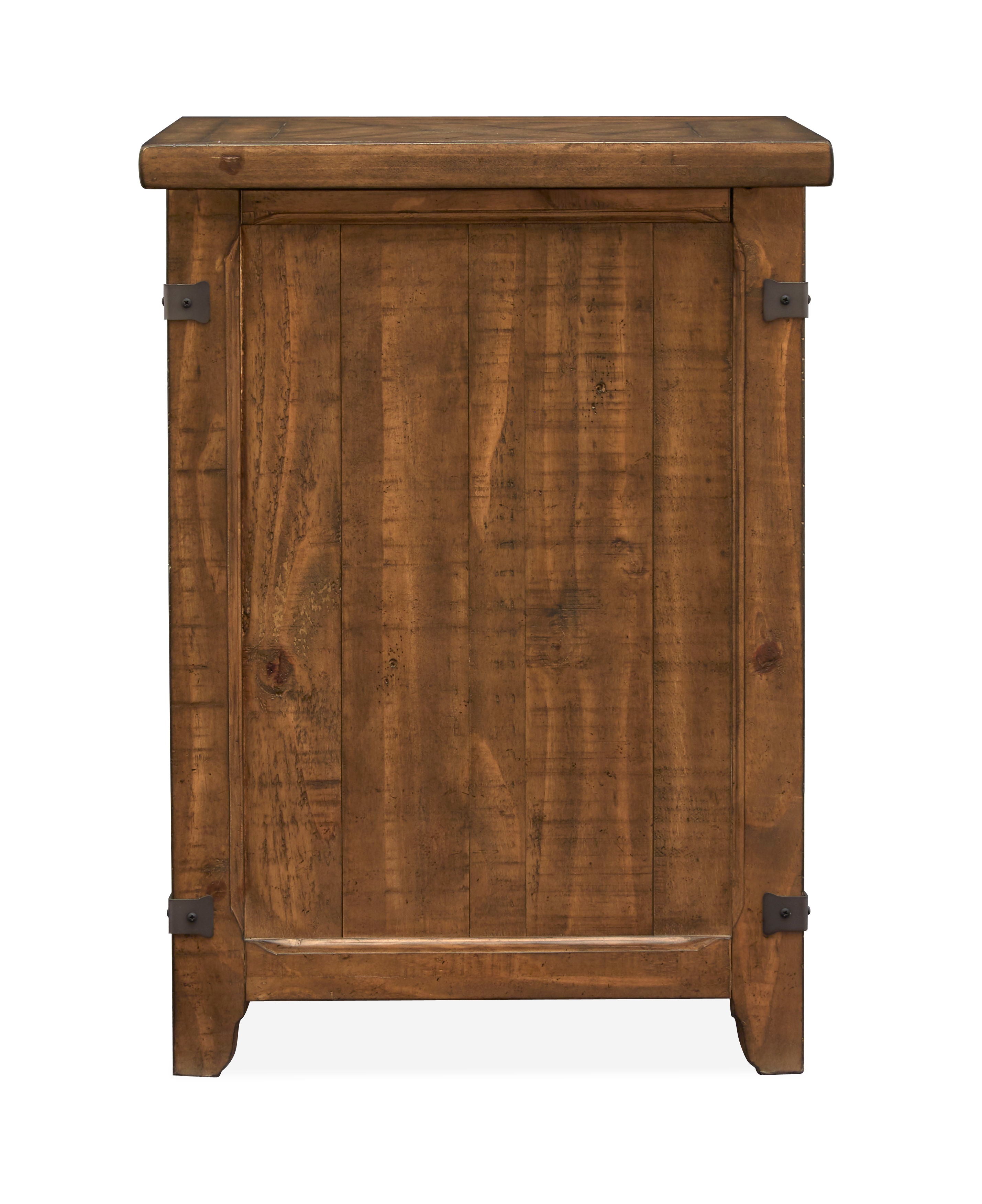 Chesterfield - Chairside End Table - Farmhouse Timber - Image 3