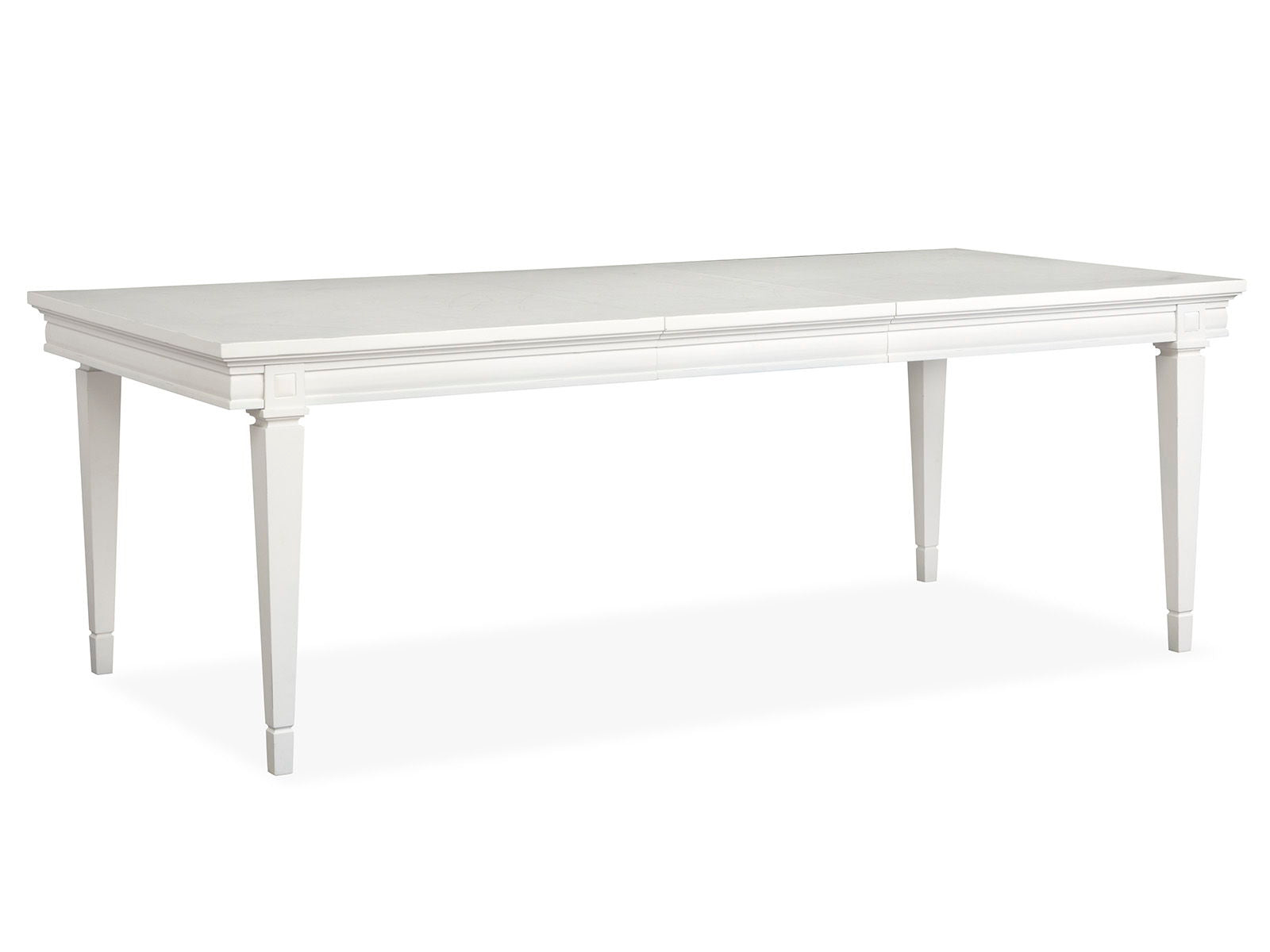 Willowbrook - Extendable Rectangular Dining Table - Egg Shell White - Image 2