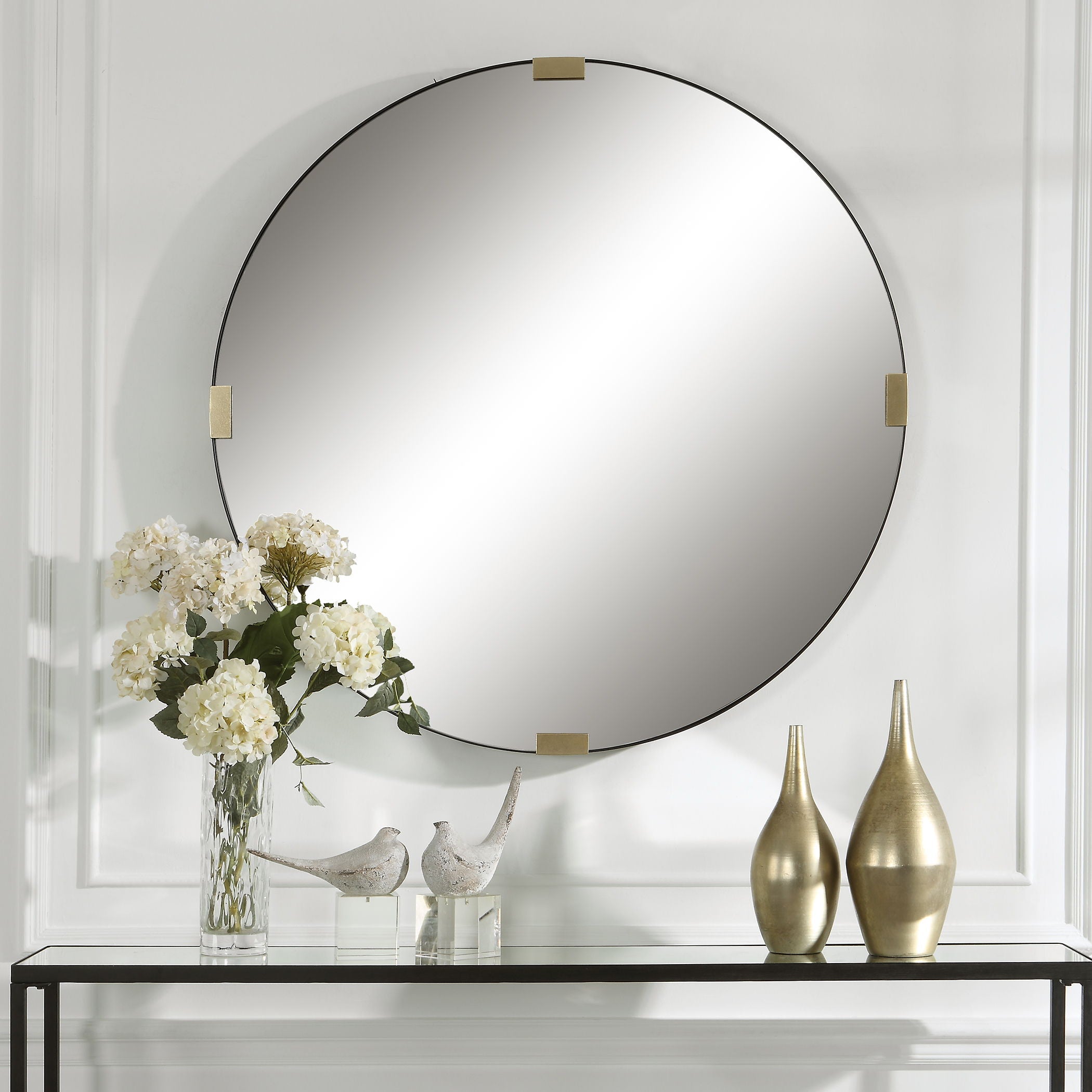 Clip - Modern Round Mirror - Image 3