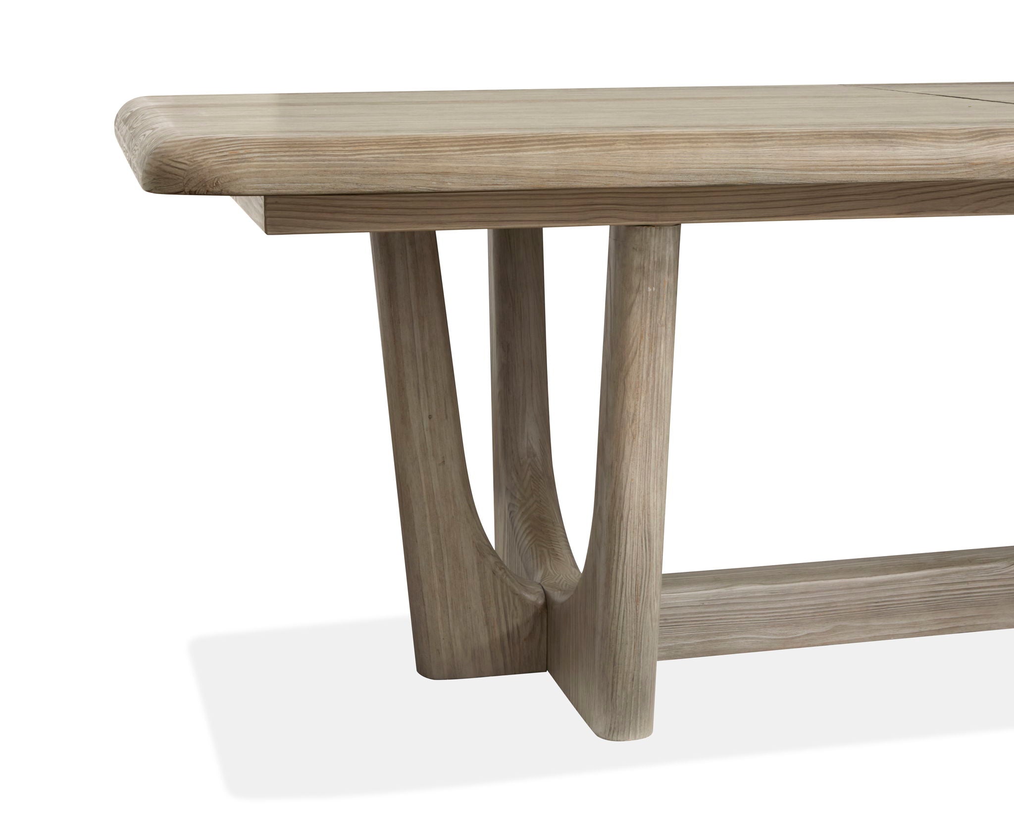 Braelyn - Extendable Trestle Dining Table - Dorian Gray - Image 3