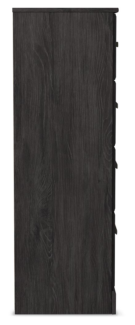 Belachime - Four Drawer Chest - Charcoal - Image 2