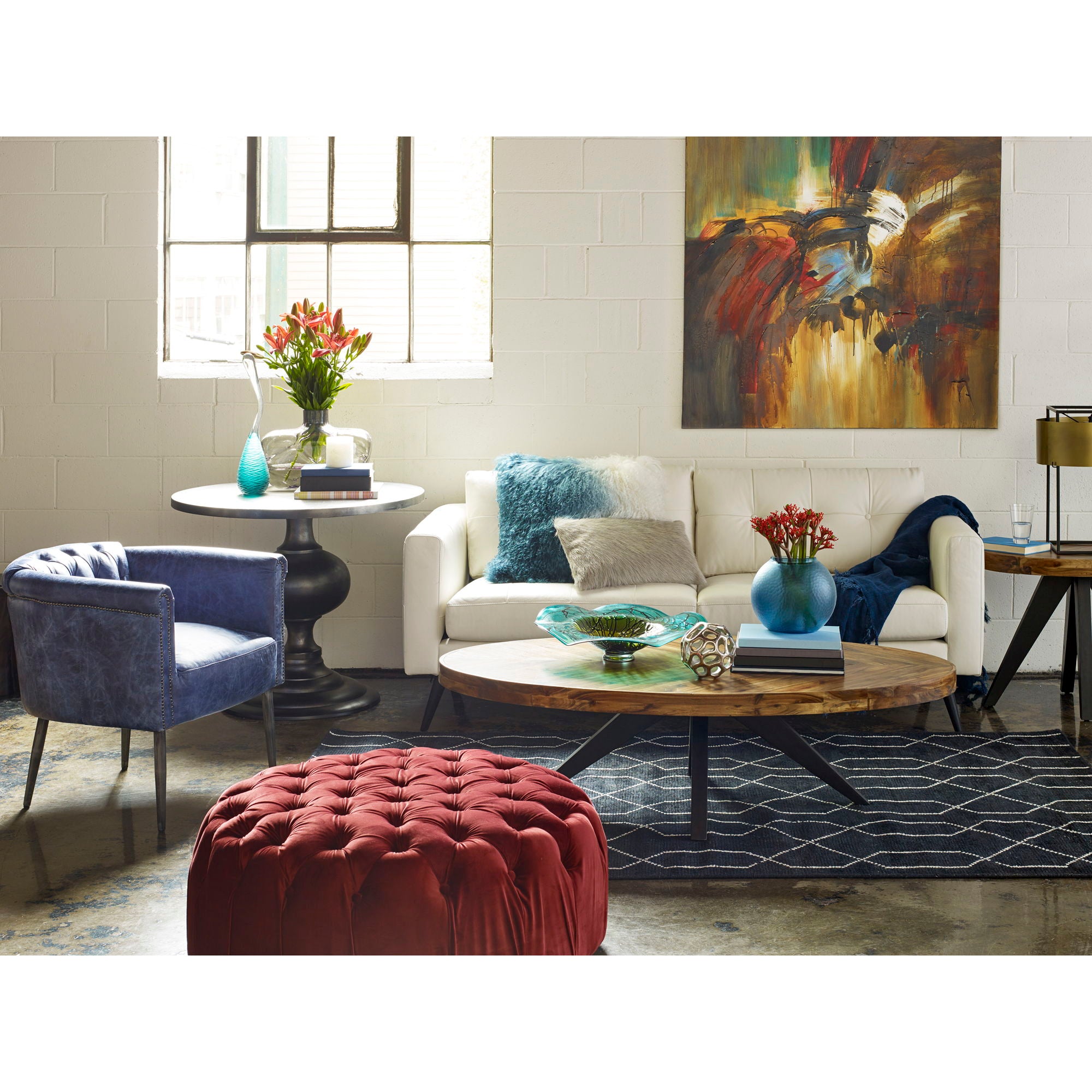 Lexie - Aluminum Dining Table - Black - Image 3