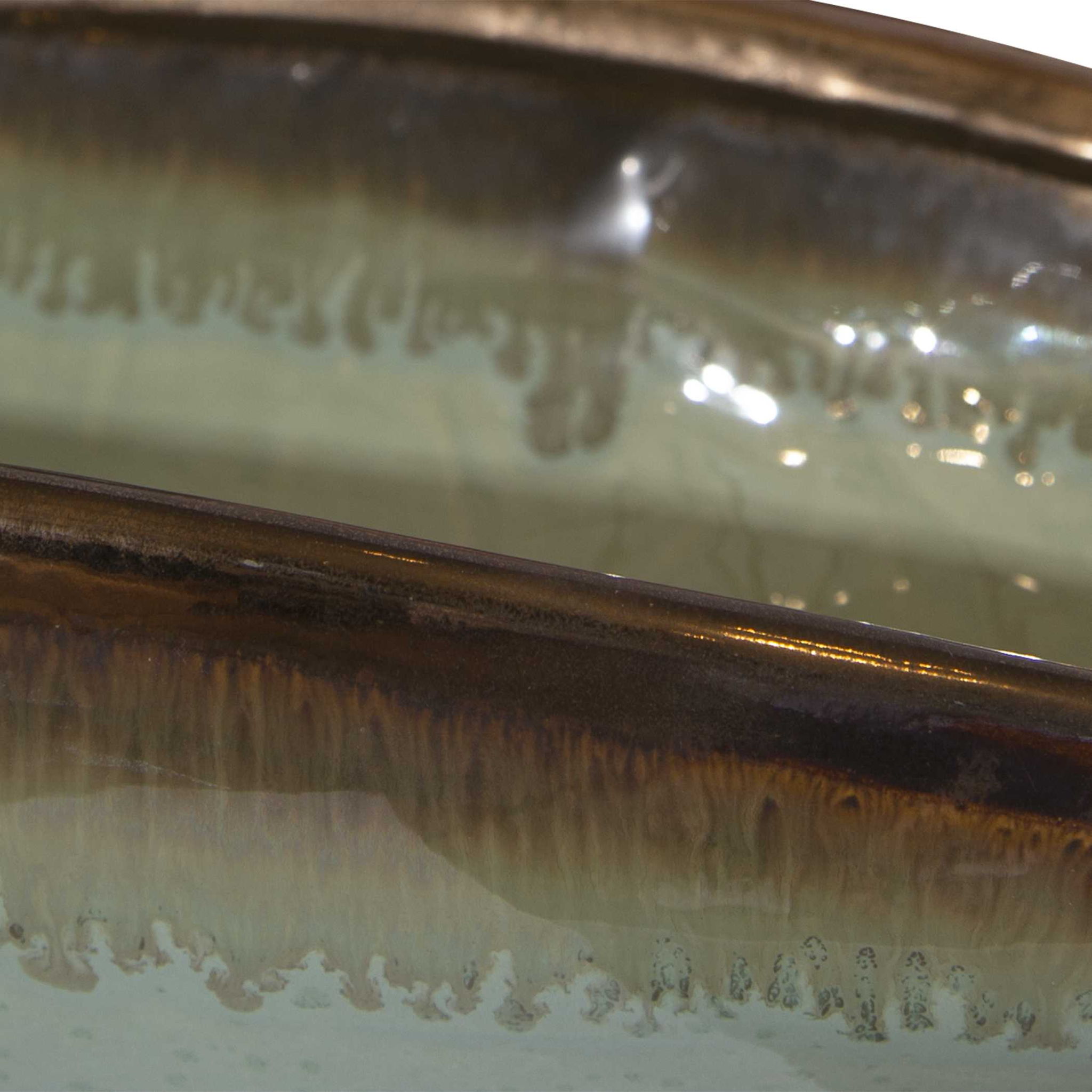 Iroquois - Glaze Bowl - Green - Image 2