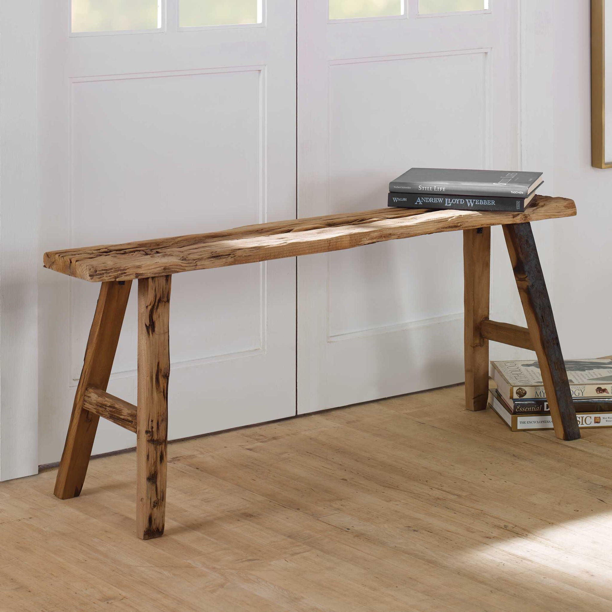 Paddock - Rustic Bench - Dark Brown - Image 3