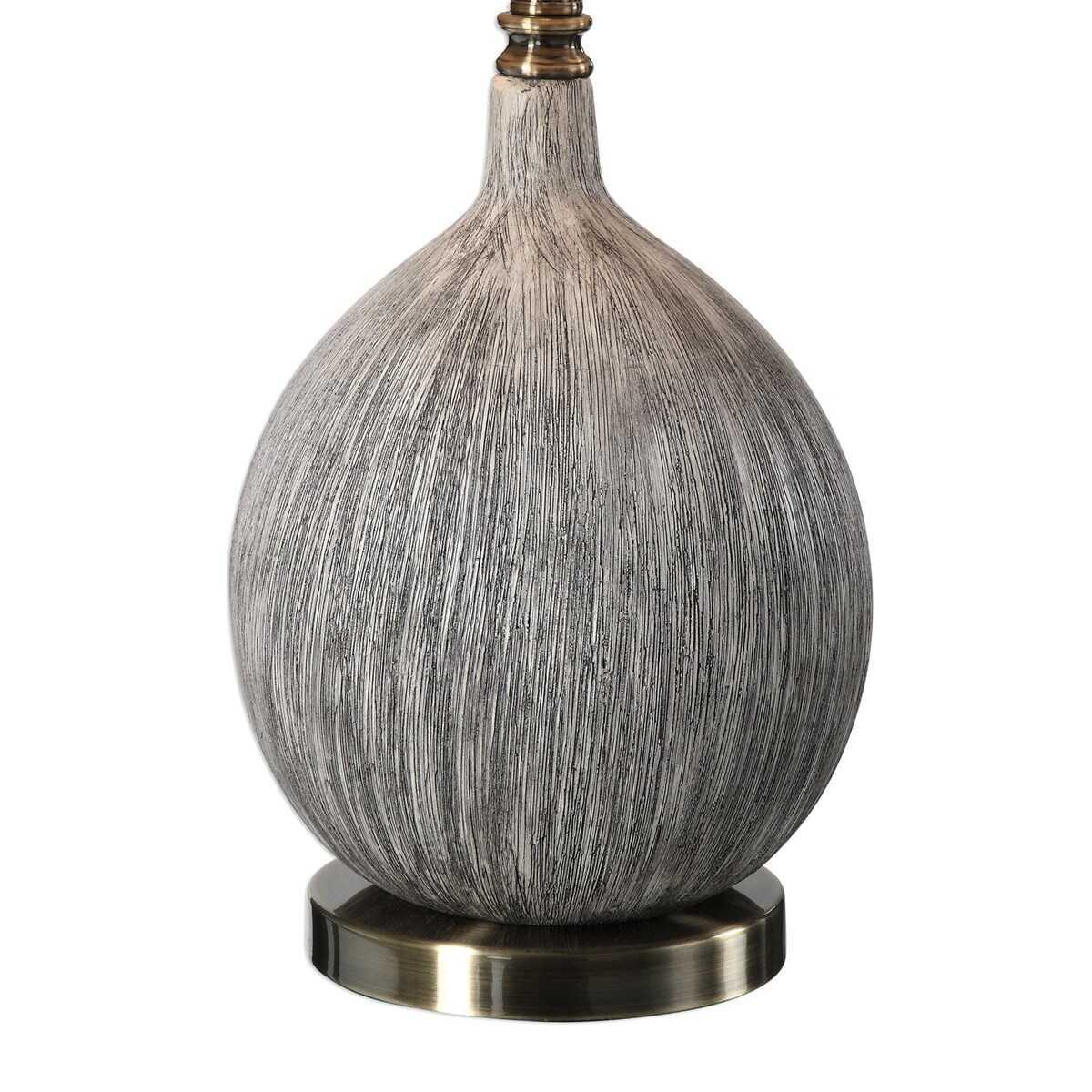 Hedera - Textured Table Lamp - Ivory - Image 2