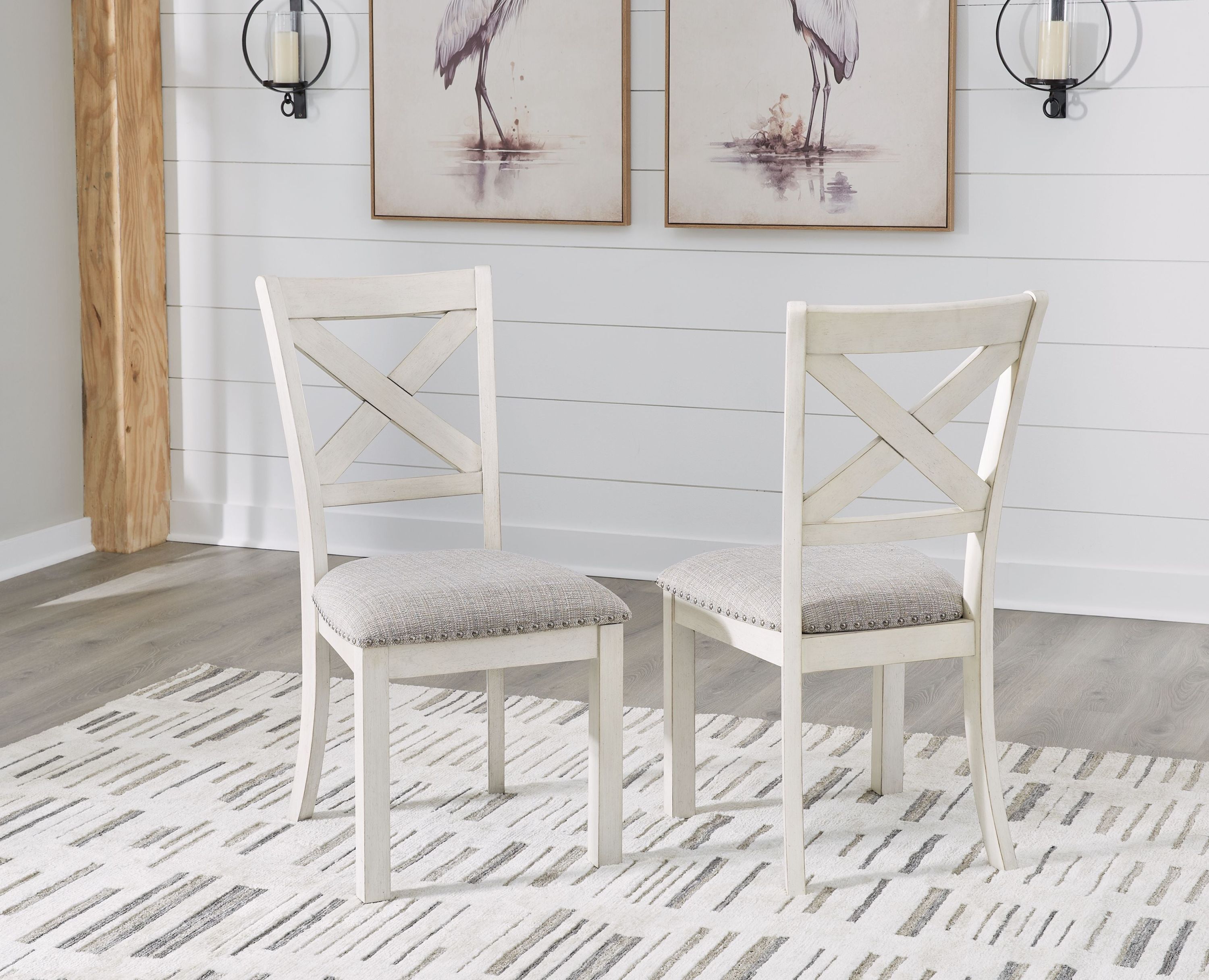 Robbinsdale - Dining Upholstered Side Chair (Set of 2) - Antique White - Image 3