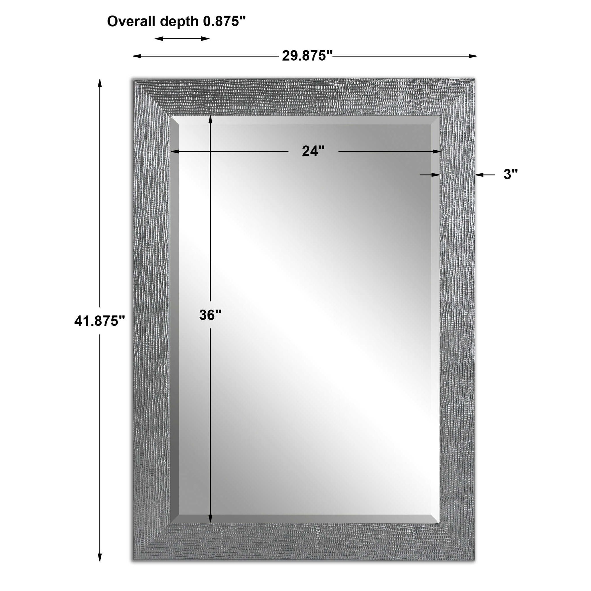 Tarek - Mirror - Silver - Image 3