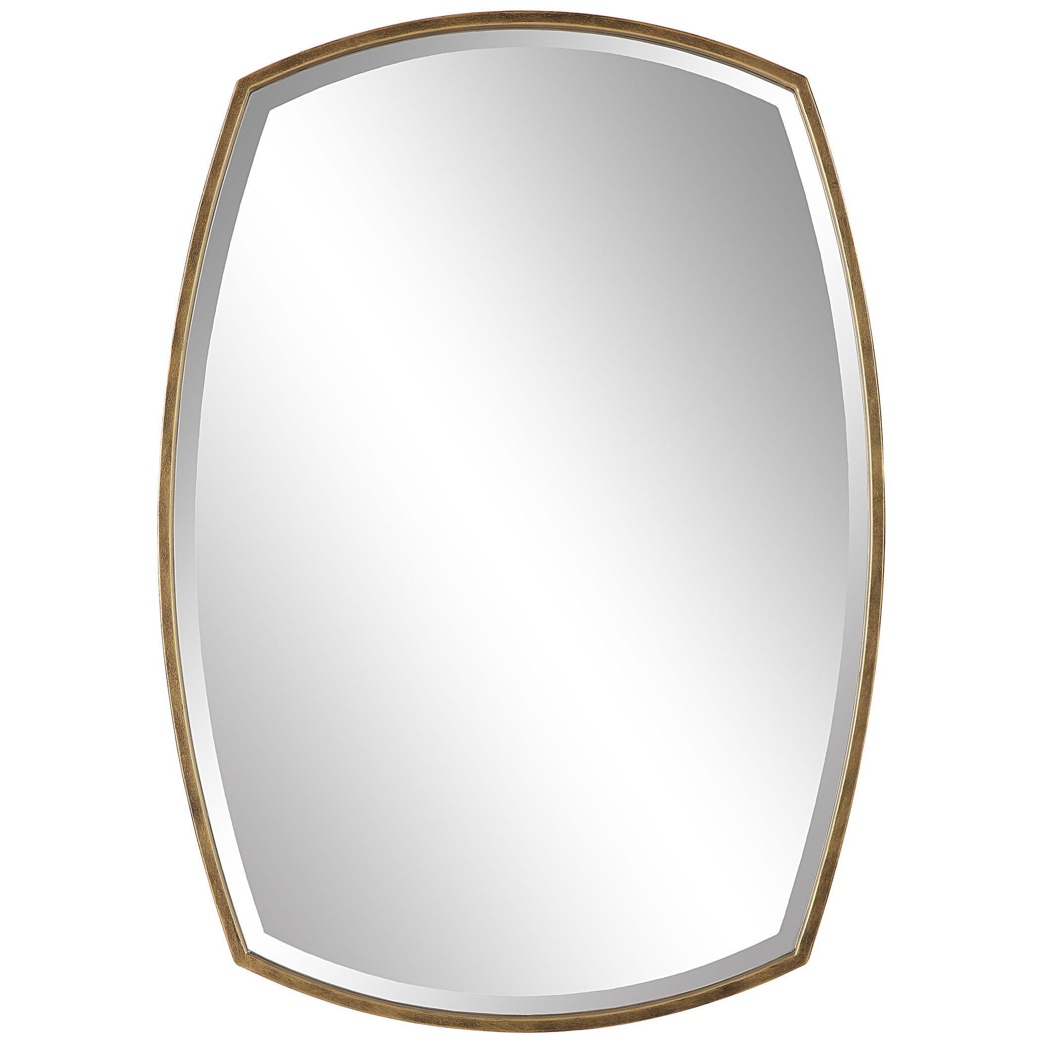 Varenna – Aged Vanity Mirror – Gold
