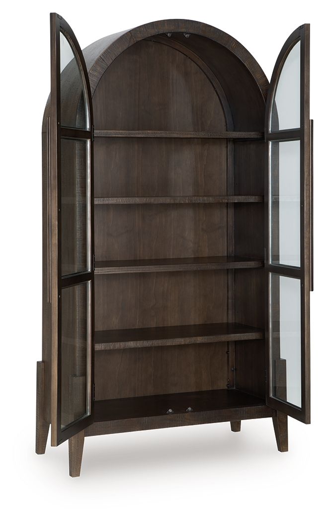 Benhall - Accent Cabinet - Dark Brown - Image 3