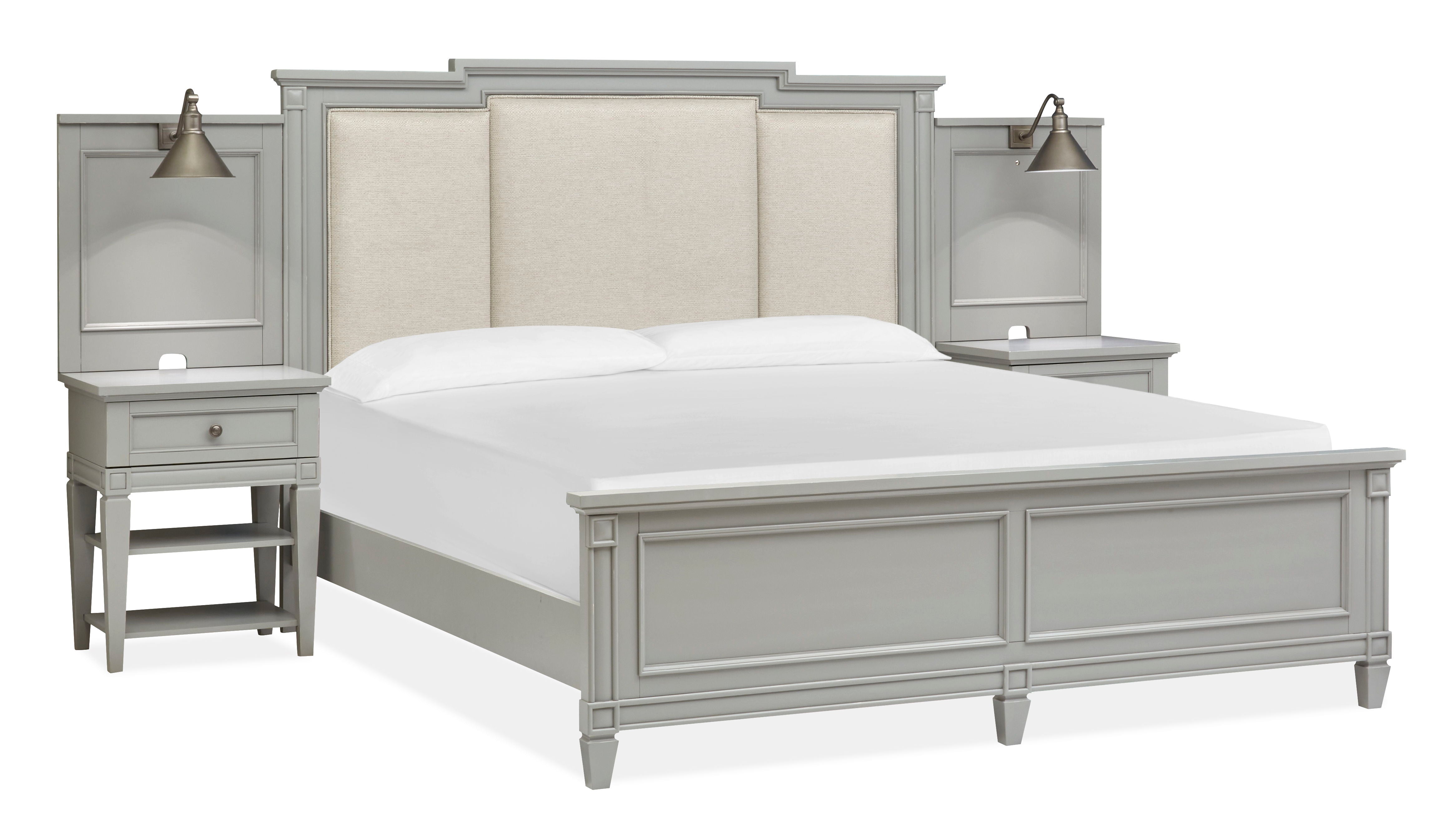 Glenbrook - Complete Wall Bed With Upholstered Headboar - Image 2