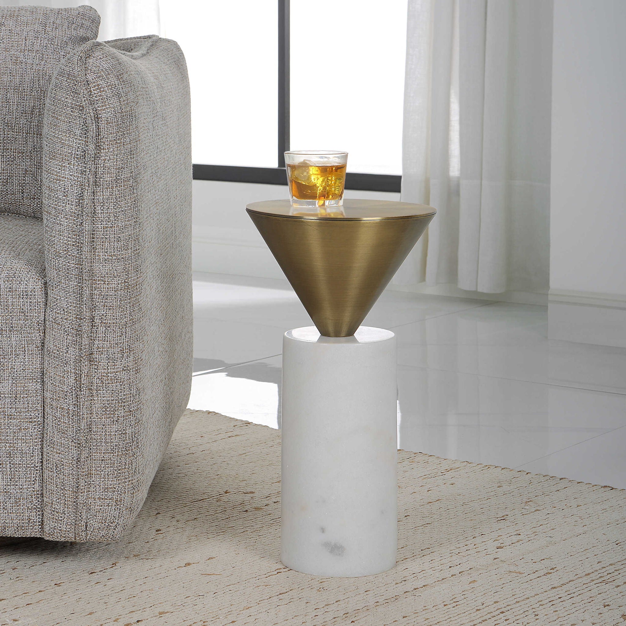 Top Hat - Drink Table - Gold - Image 2