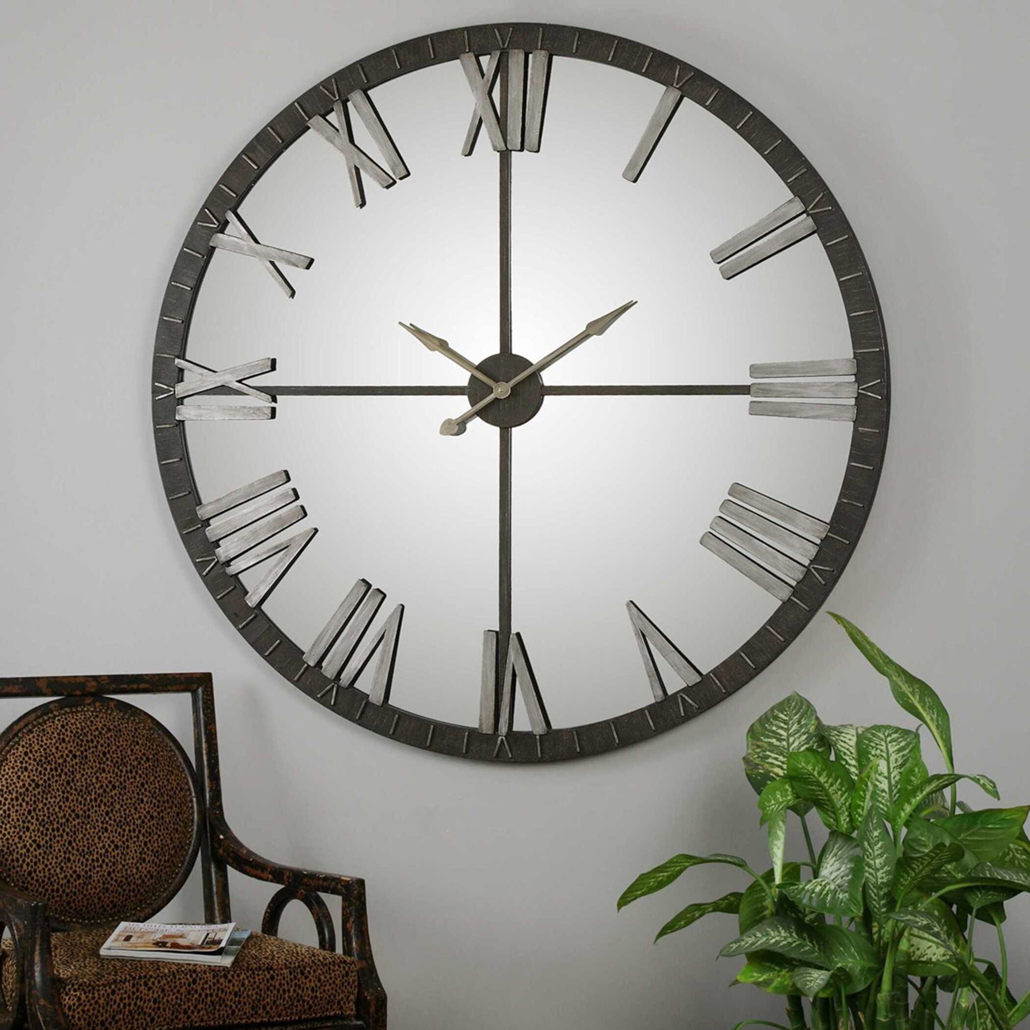 Amelie - Large Wall Clock - Bronze - Image 2