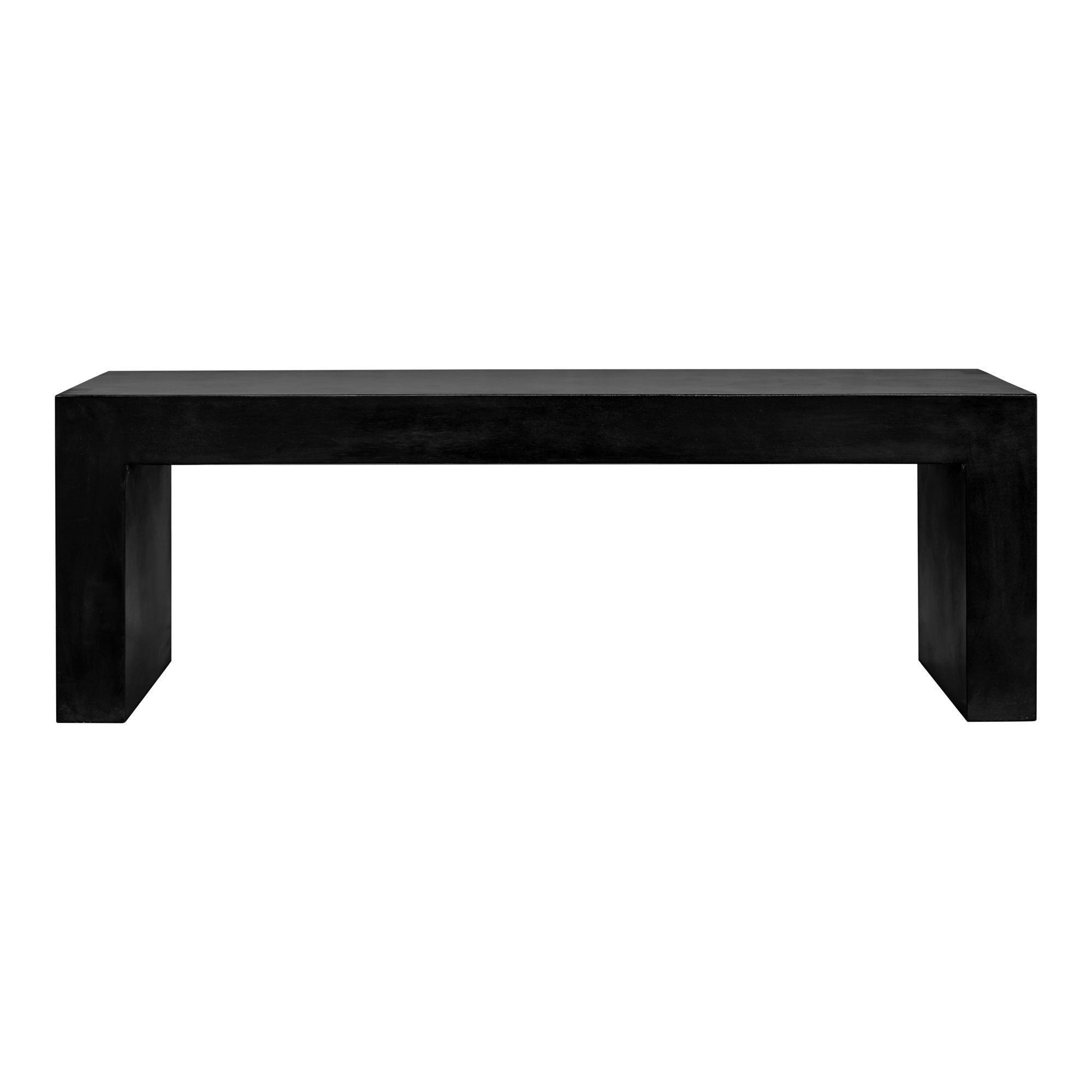 Lazarus – Outdoor Bench – Black