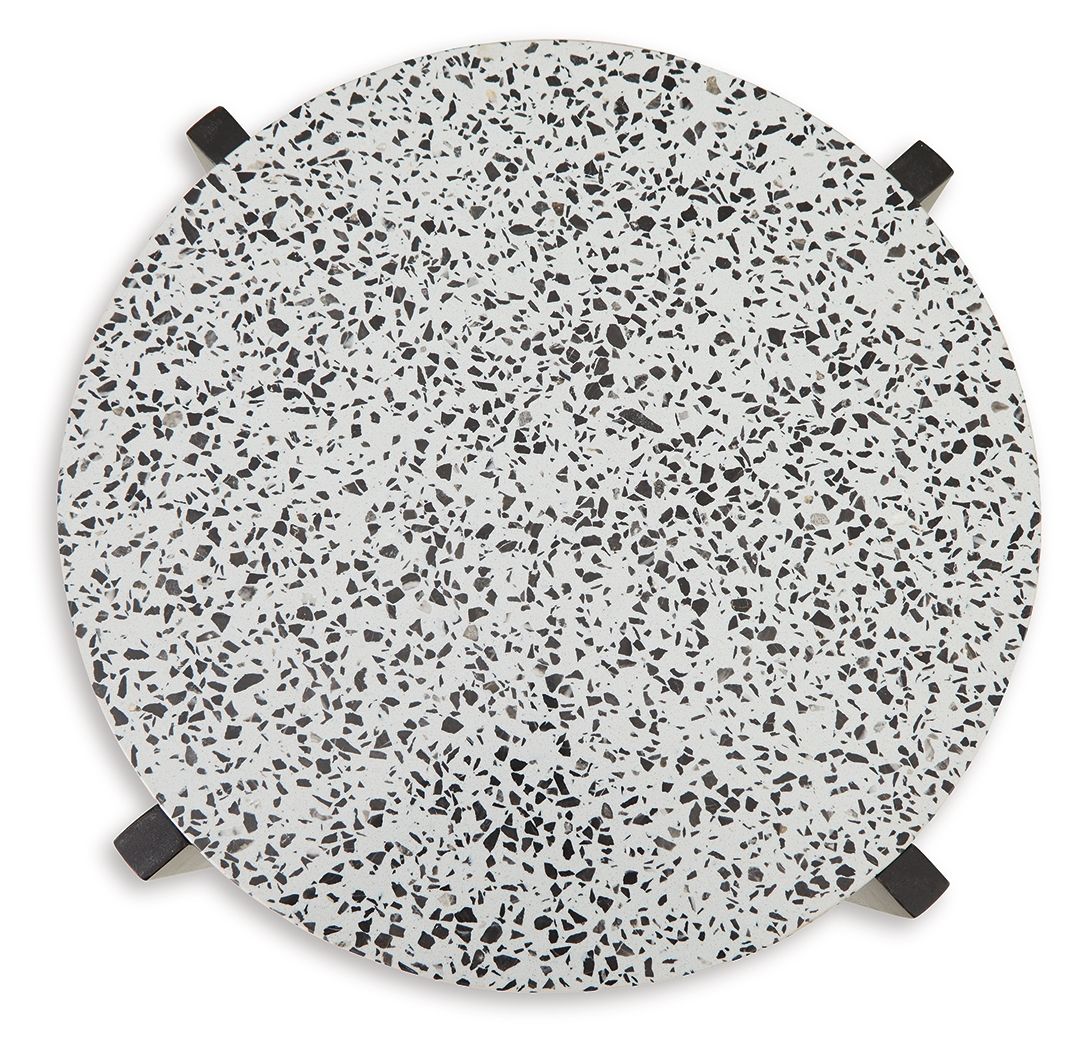 Tellrich - Accent Table - Black / White - Image 3