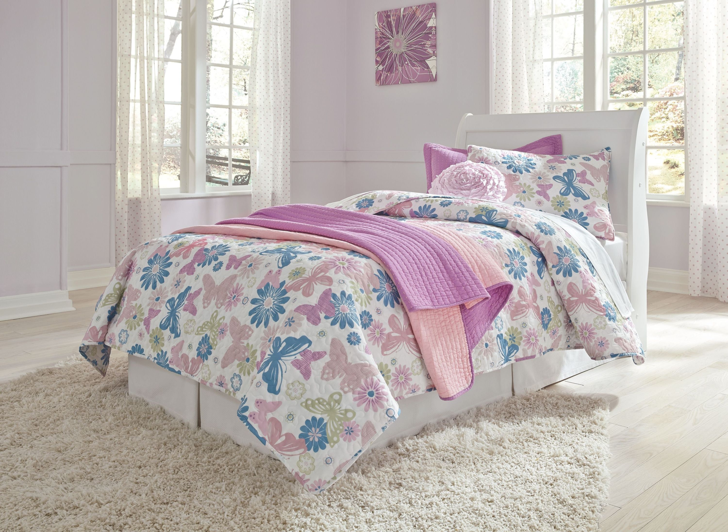 Anarasia – Sleigh Headboard With Bolt On Bed Frame