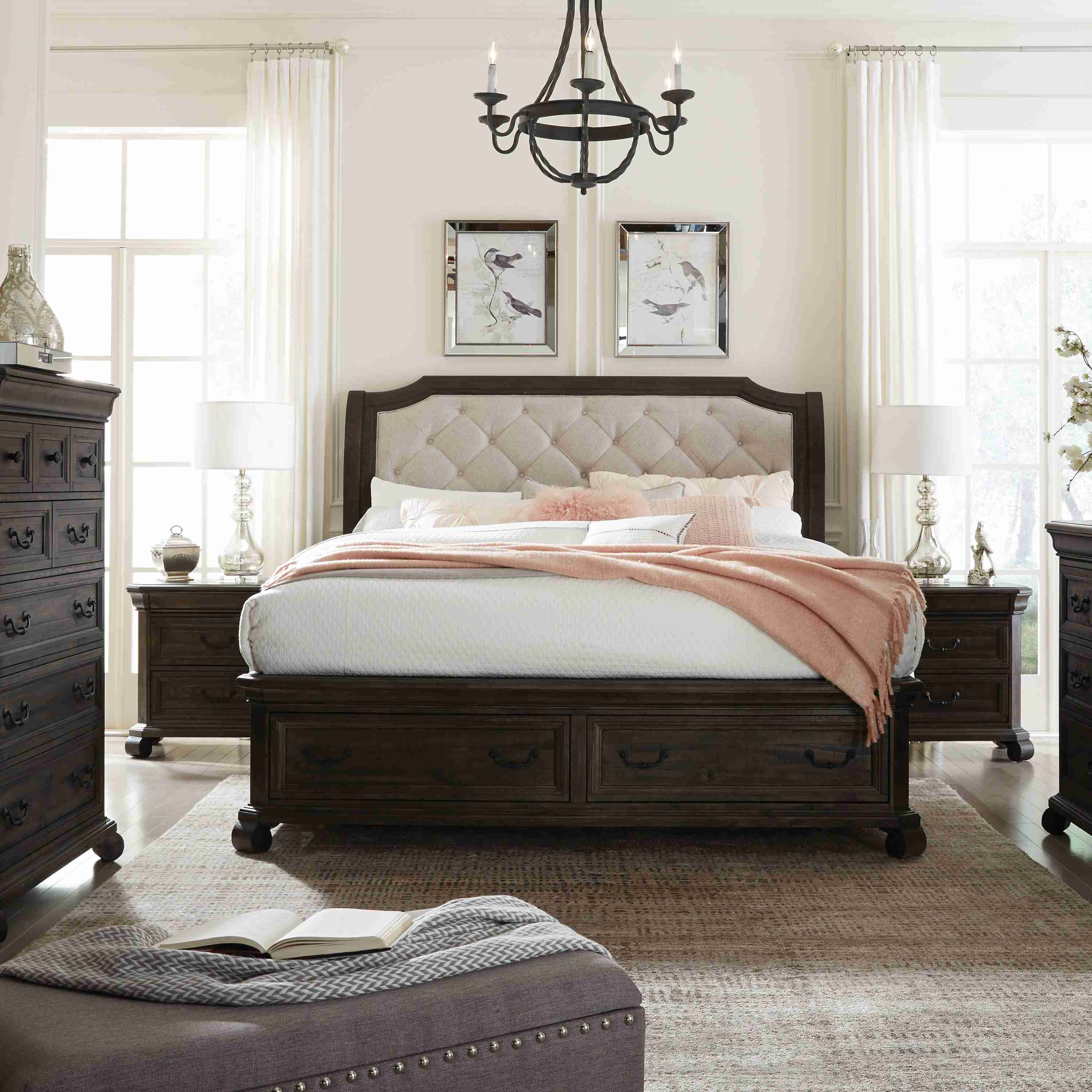 Bellamy - Complete Sleigh Storage Bed - Image 3