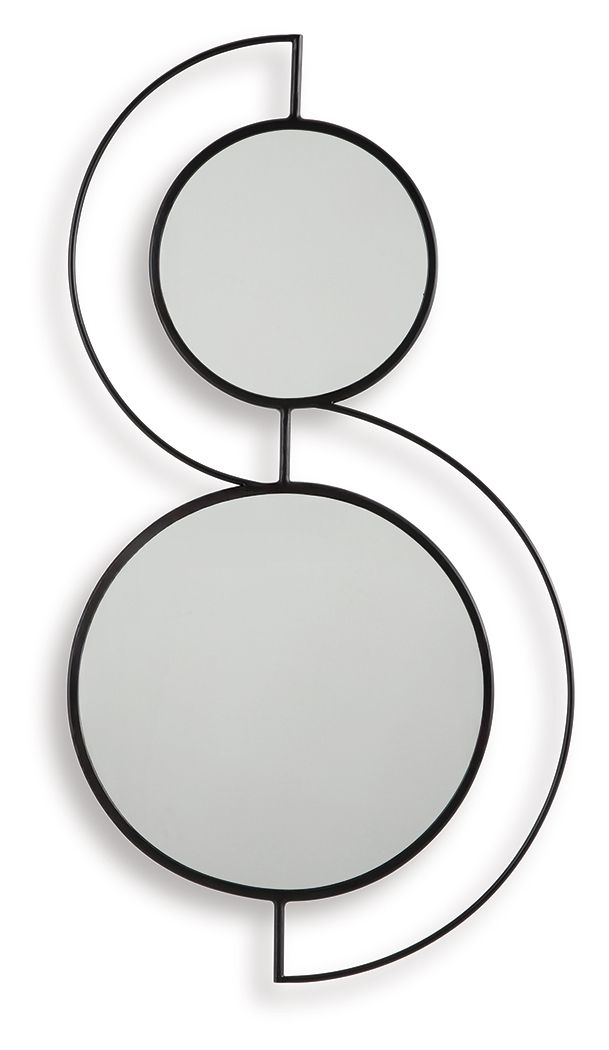 Shayham - Accent Mirror - Black - Image 1