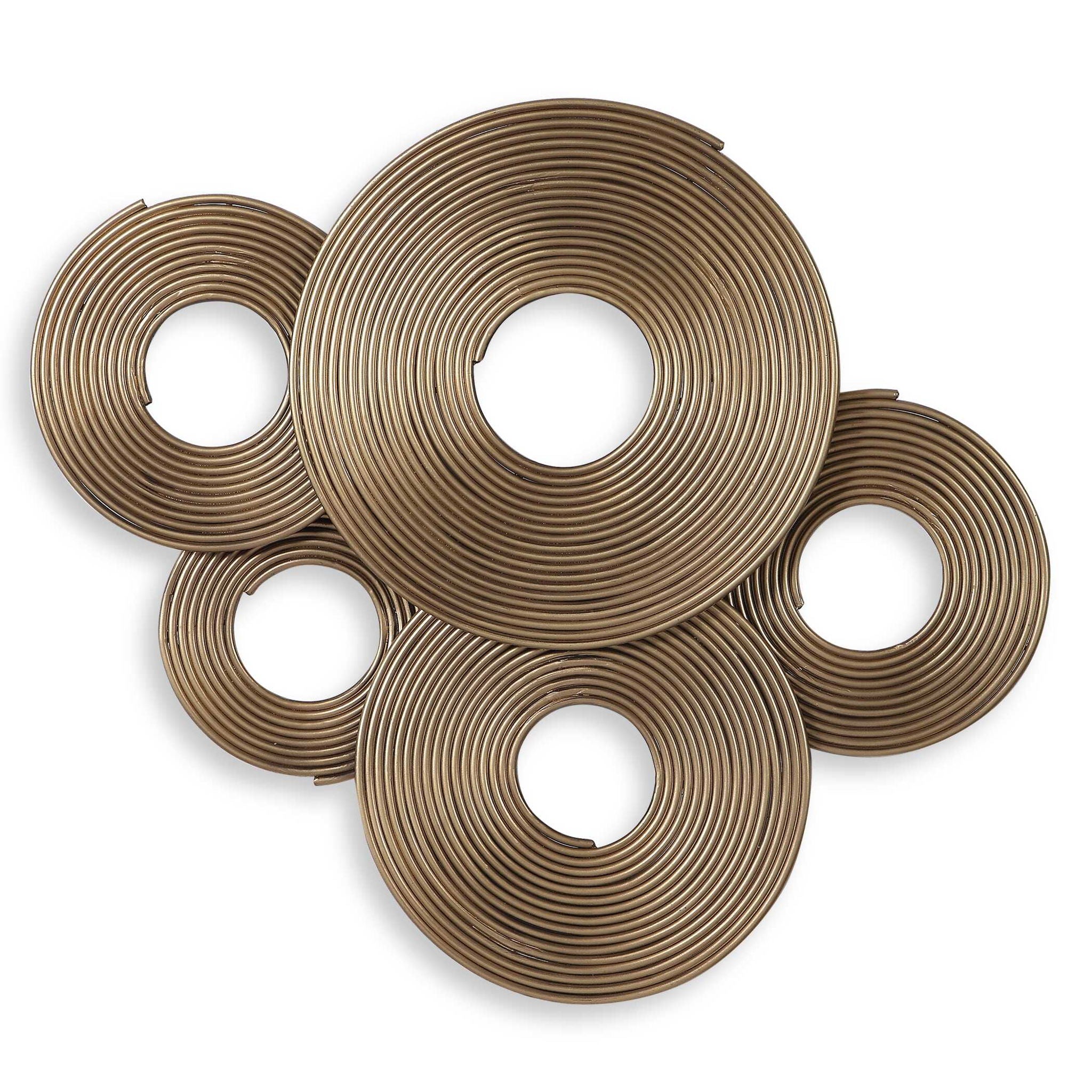 Ahmet – Rings Wall Decor – Gold