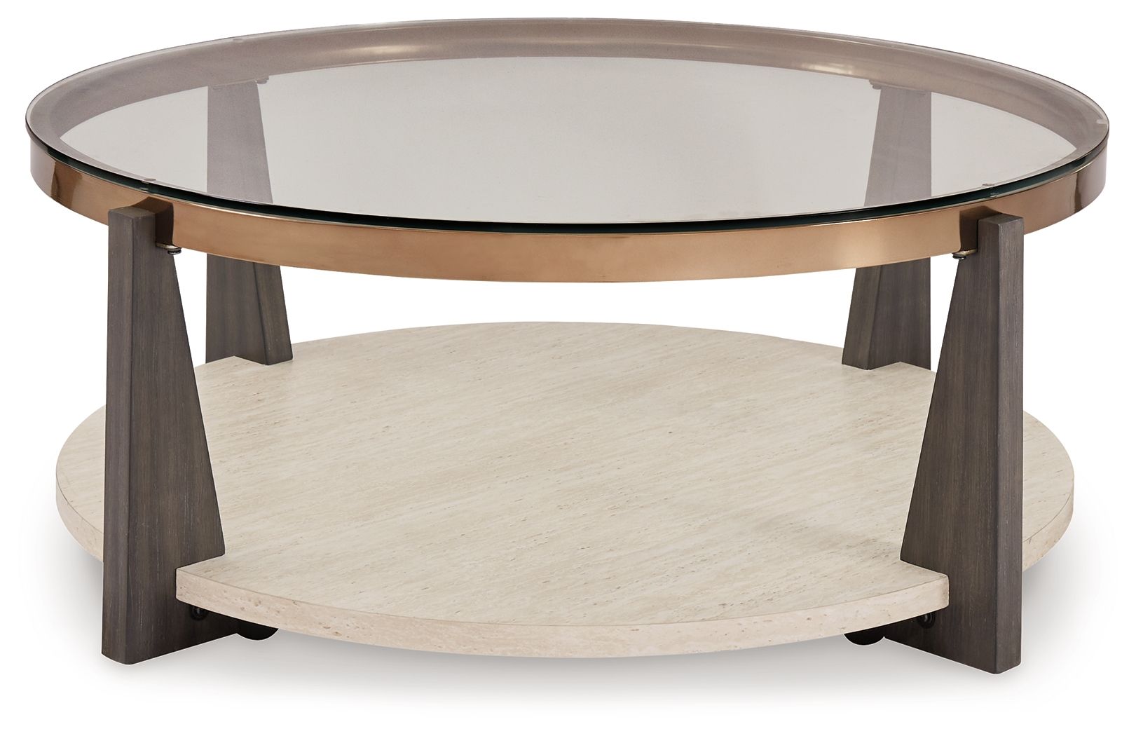 Frazwa - Round Cocktail Table - Multi - Image 3