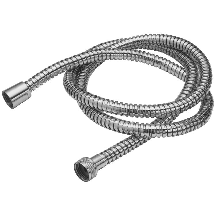 68" Brass Handshower Hose with 1/2" FIP - Polished Chrome - Image 1