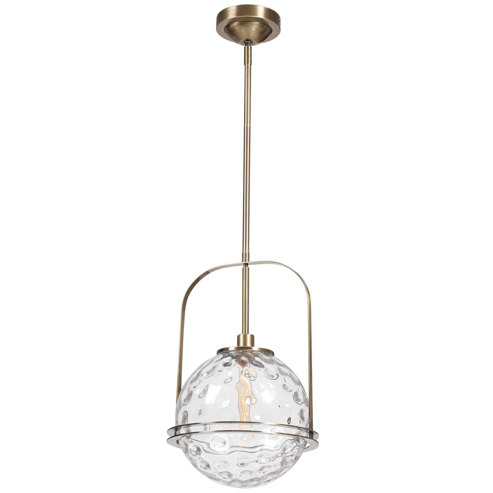 Mimas - 1 Light Globe Pendant - Gold - Image 2