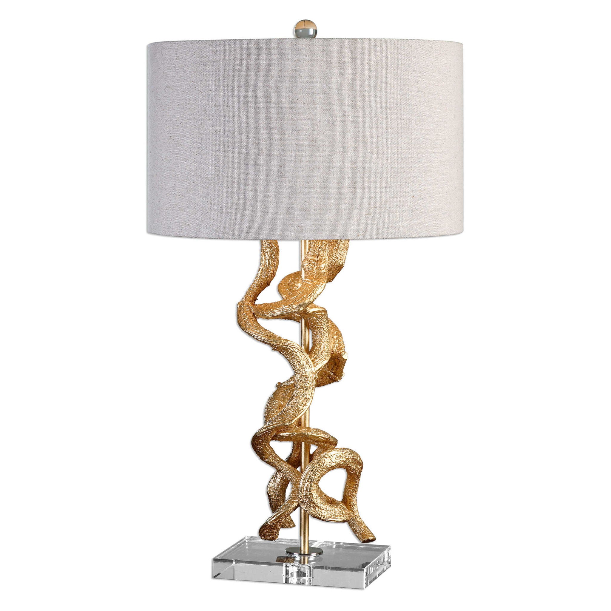 Twisted Vines - Table Lamp - Gold - Image 1