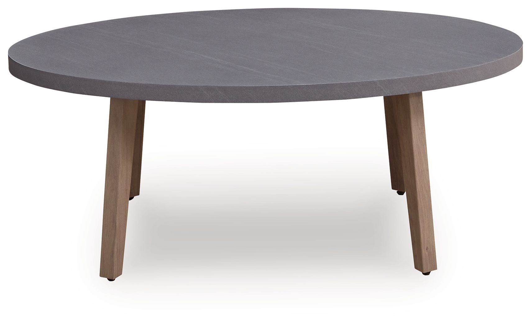 Harmony Headlands - Oval Cocktail Table - Natural / Gray - Image 2