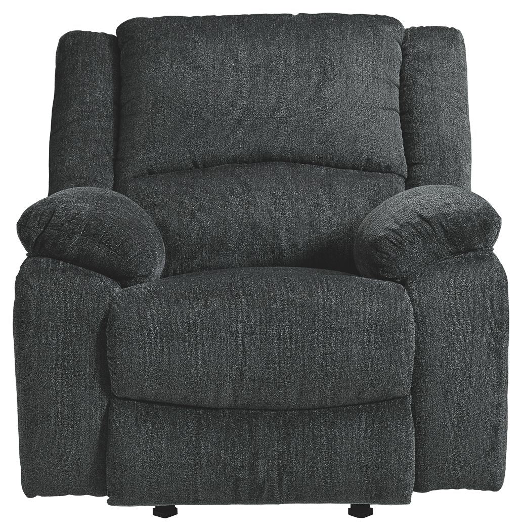 Draycoll - Rocker Recliner - Fabric - Slate - Image 2