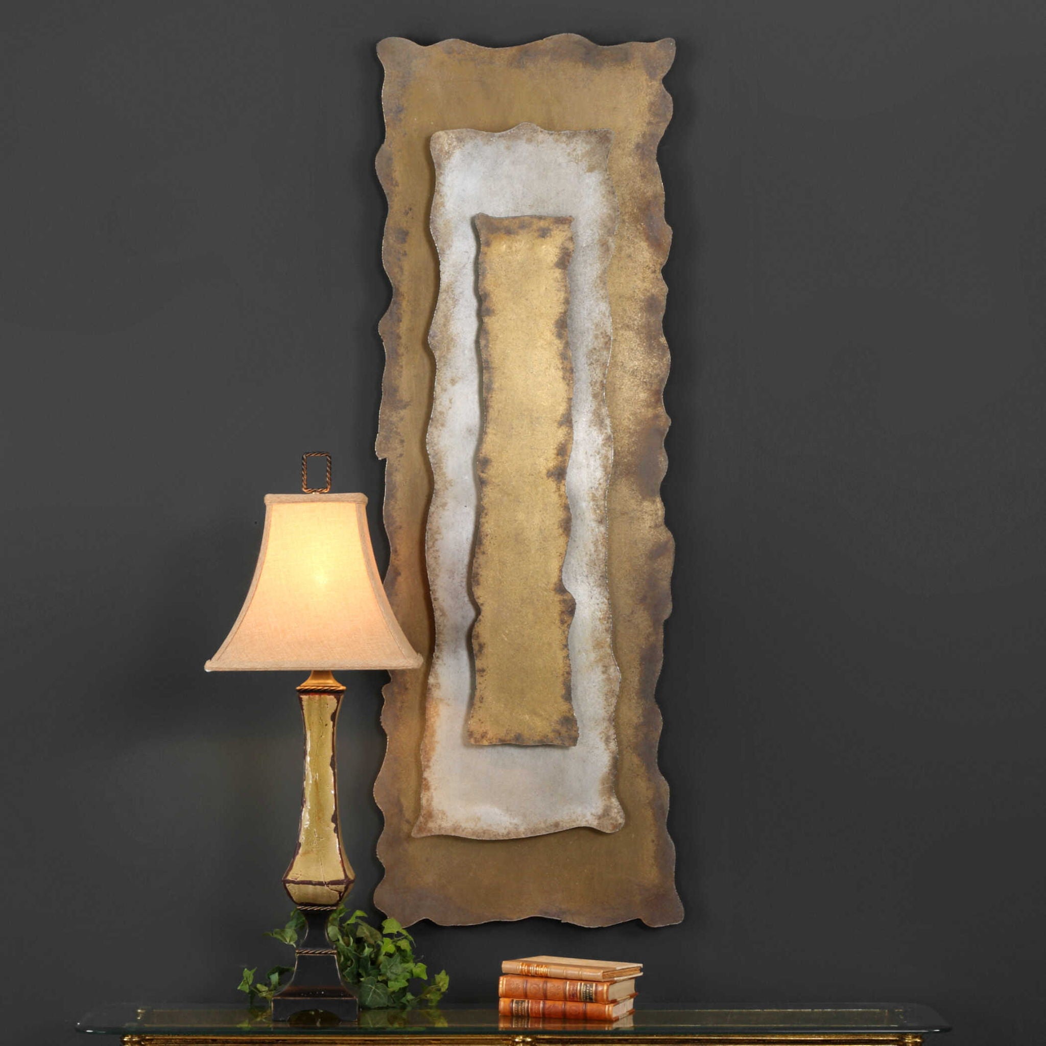 Jaymes - Oxidized Panel - Gold - Image 3
