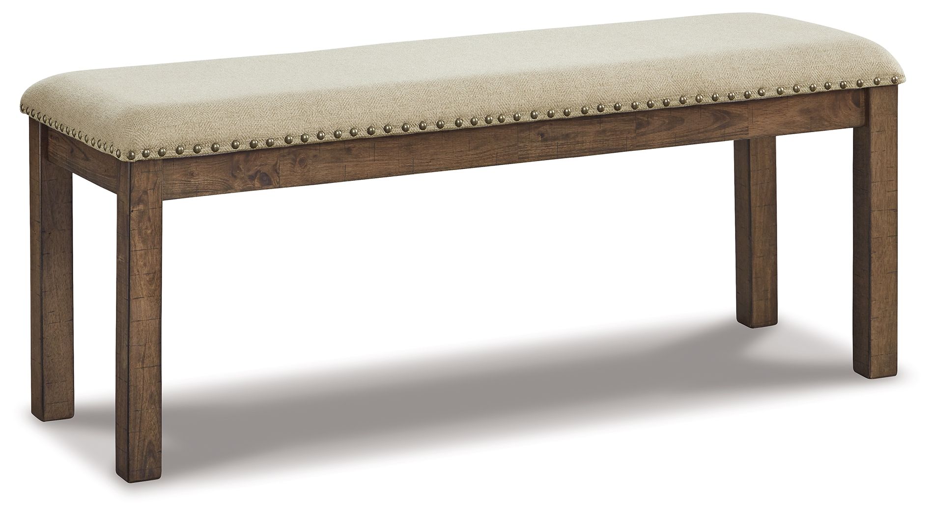 Moriville - Upholstered Bench - Beige - Image 1