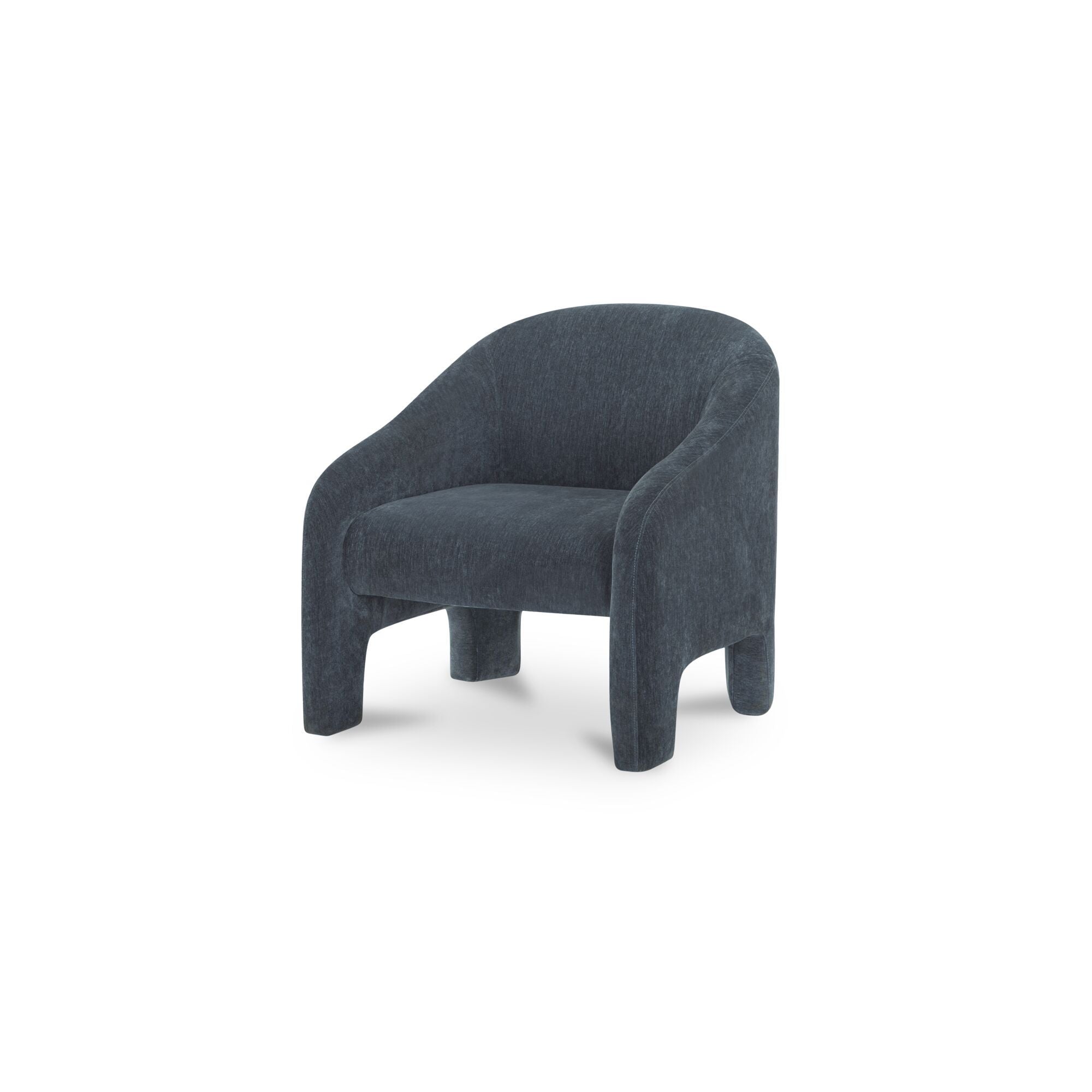 Tuva - Accent Chair - Slate Blue - Image 2