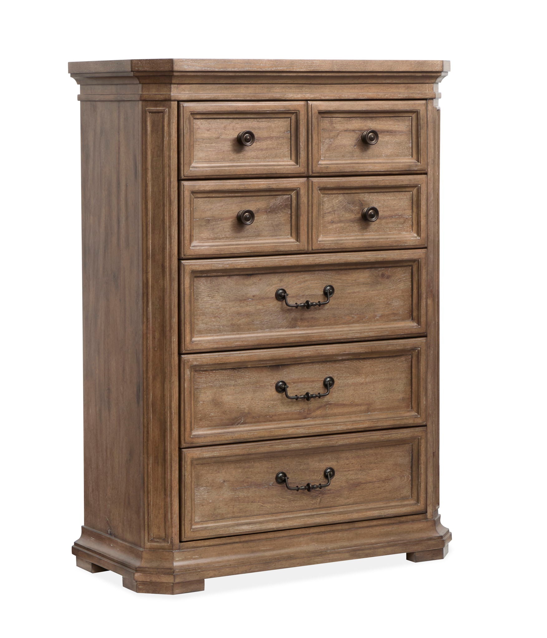 Adler Court – Drawer Chest – Florentine Walnut
