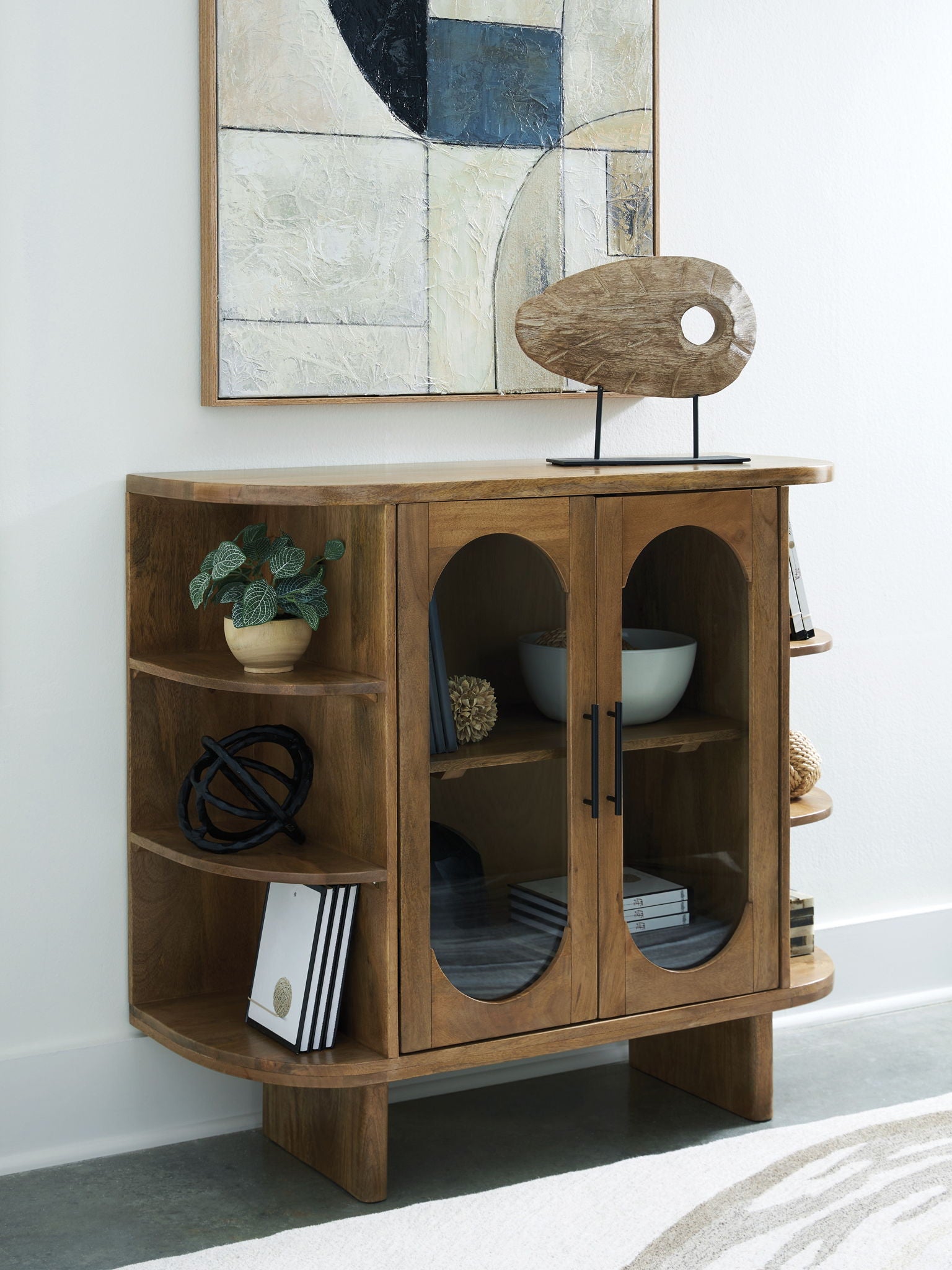 Niall - Accent Cabinet - Light Brown - Image 3