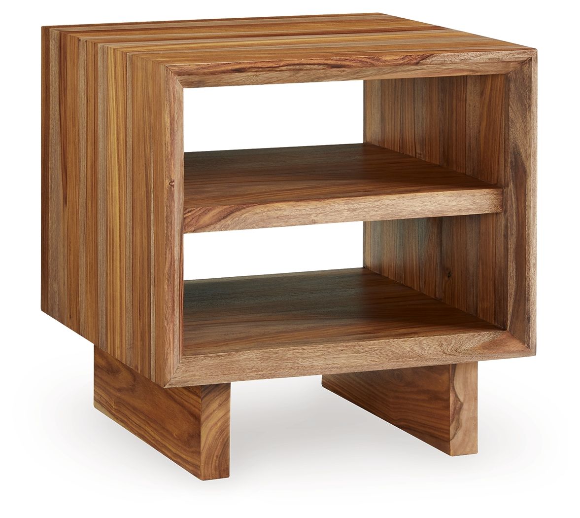 Dressonni - Square End Table - Brown - Image 1