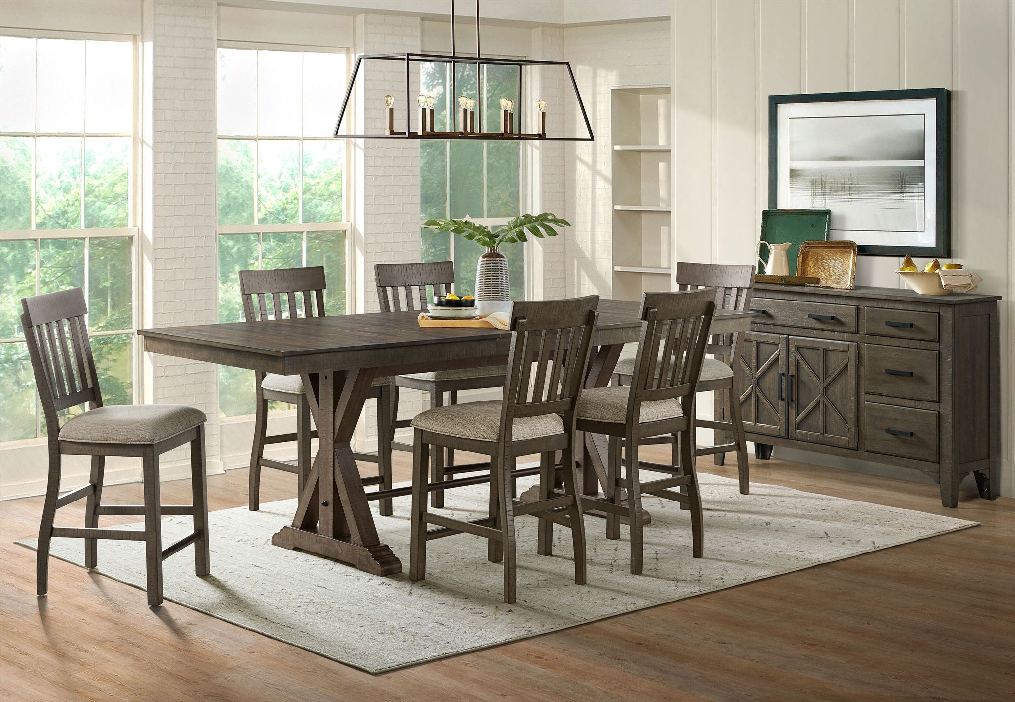 Sullivan - Slat Stool - Burnished Clay - Image 2