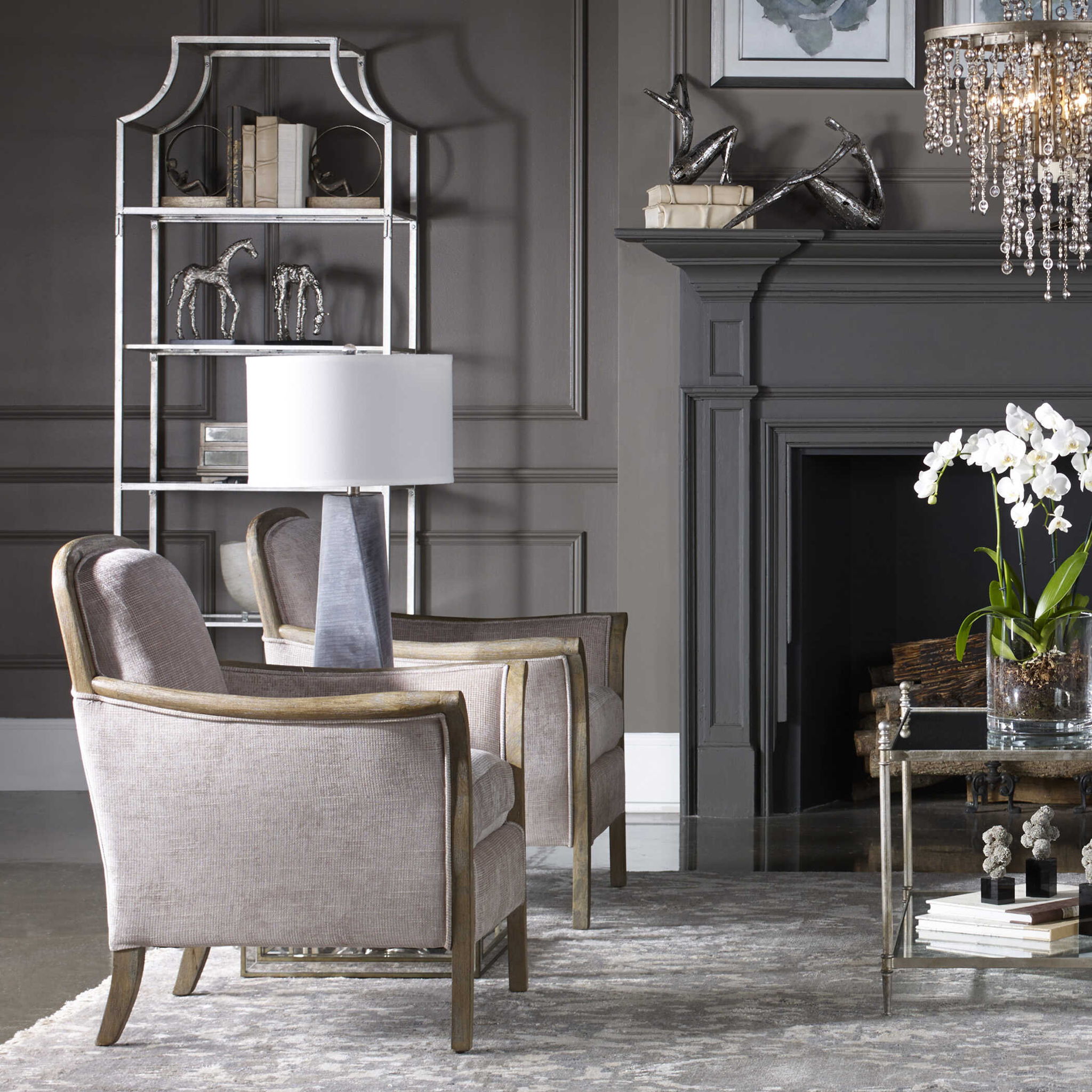 Anatoli - Table Lamp - Charcoal Gray - Image 2
