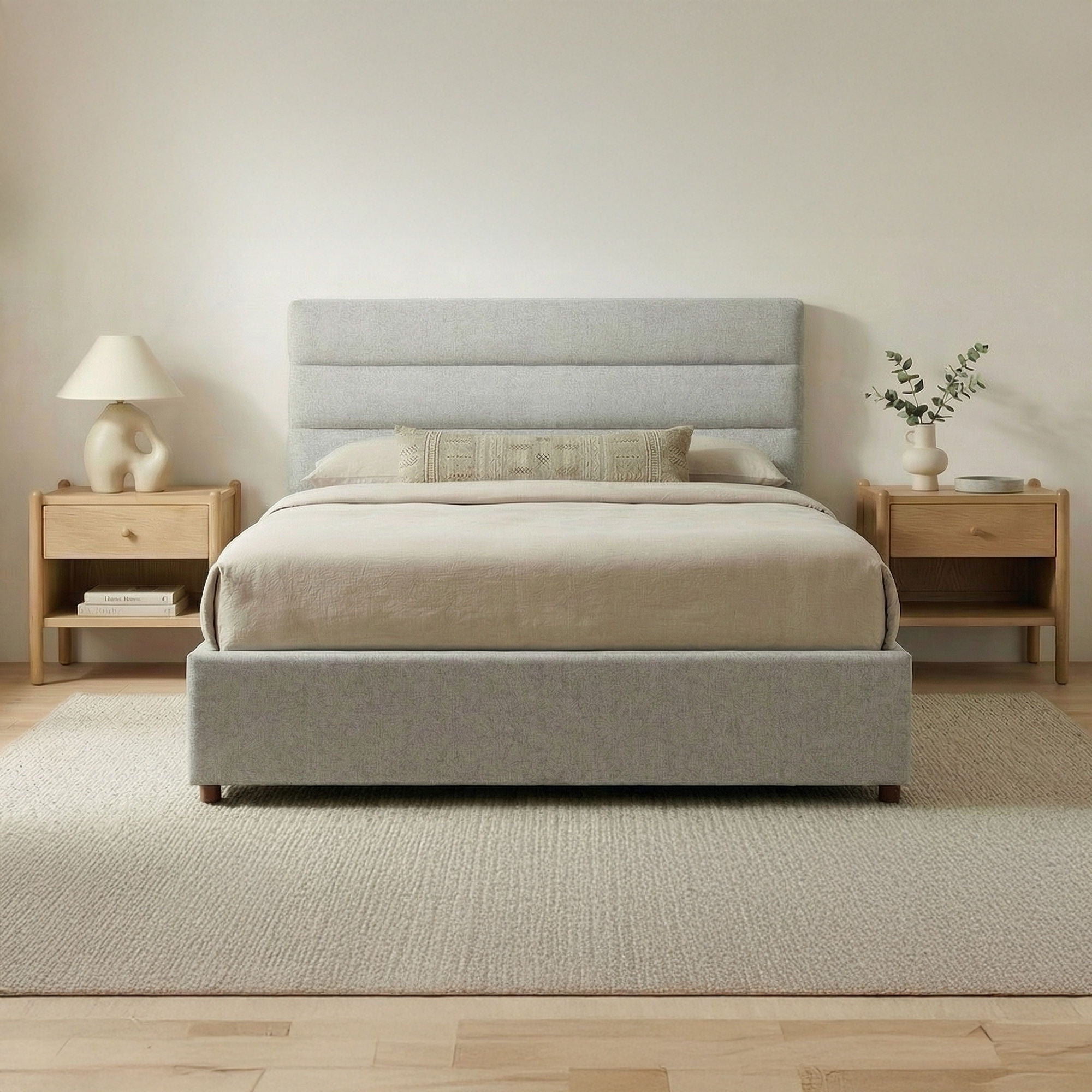 Takio - Queen Bed - Gray - Image 3