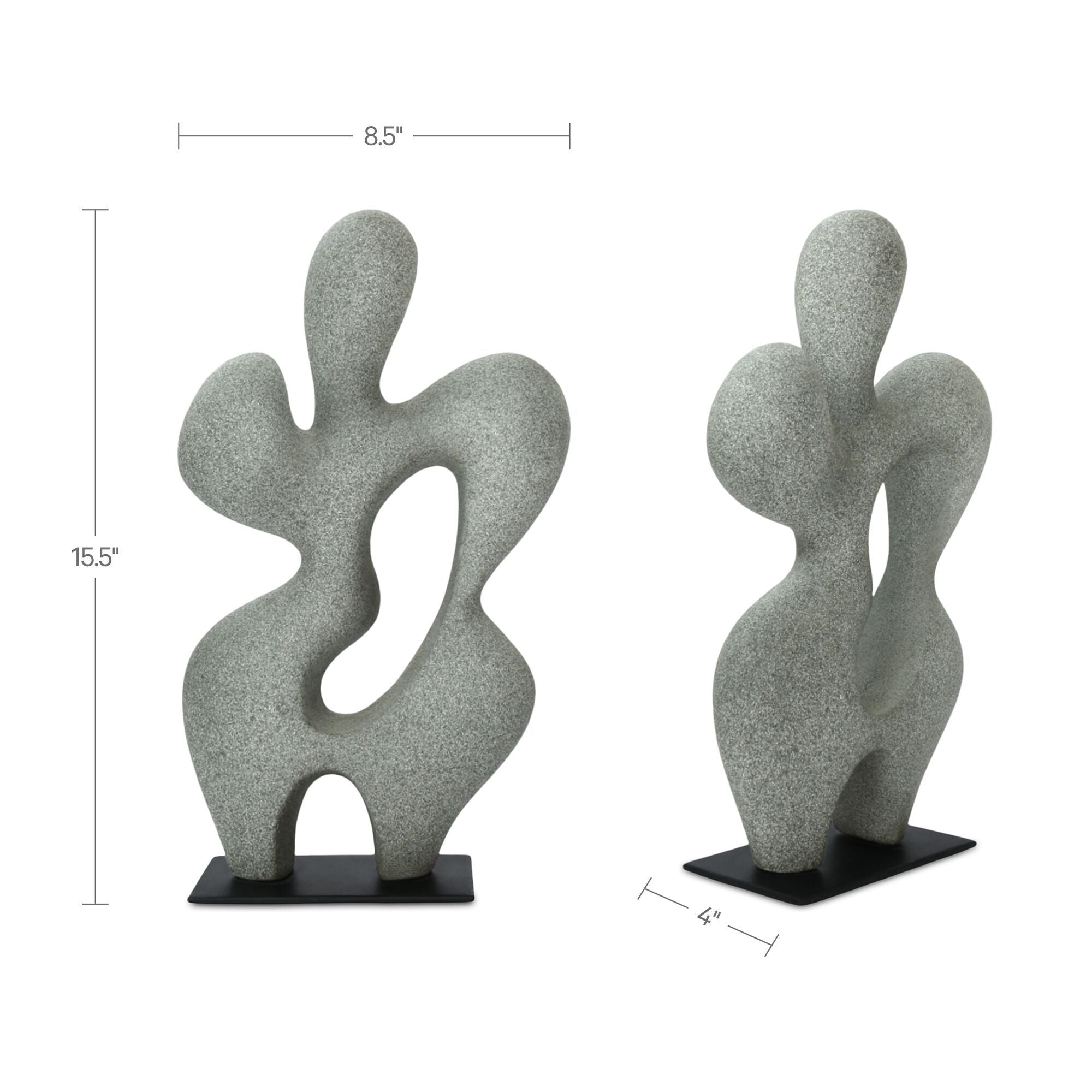 Romy - Sculpture - Charcoal - Image 2