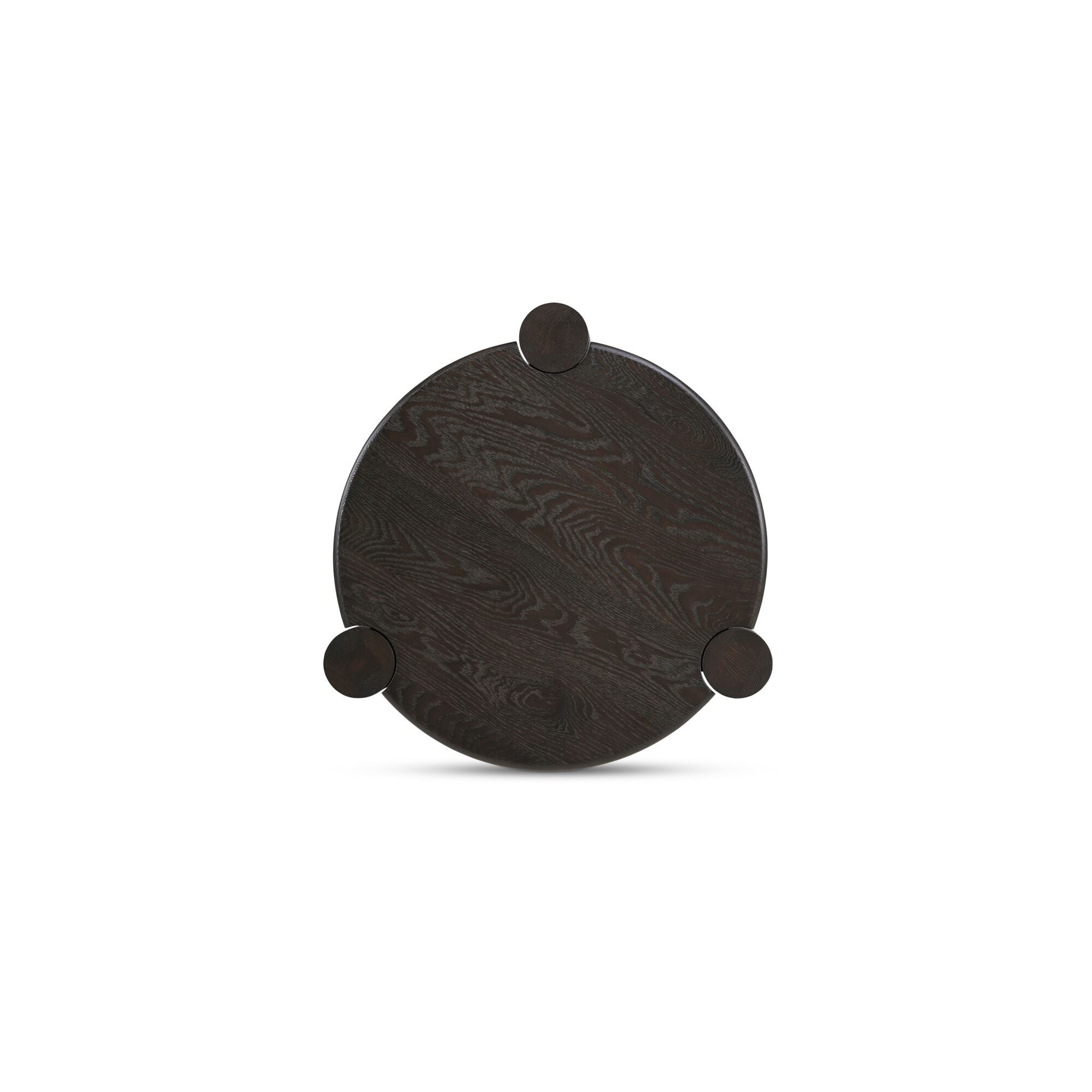 Jack - Side Table - Brushed Dark Brown - Image 3