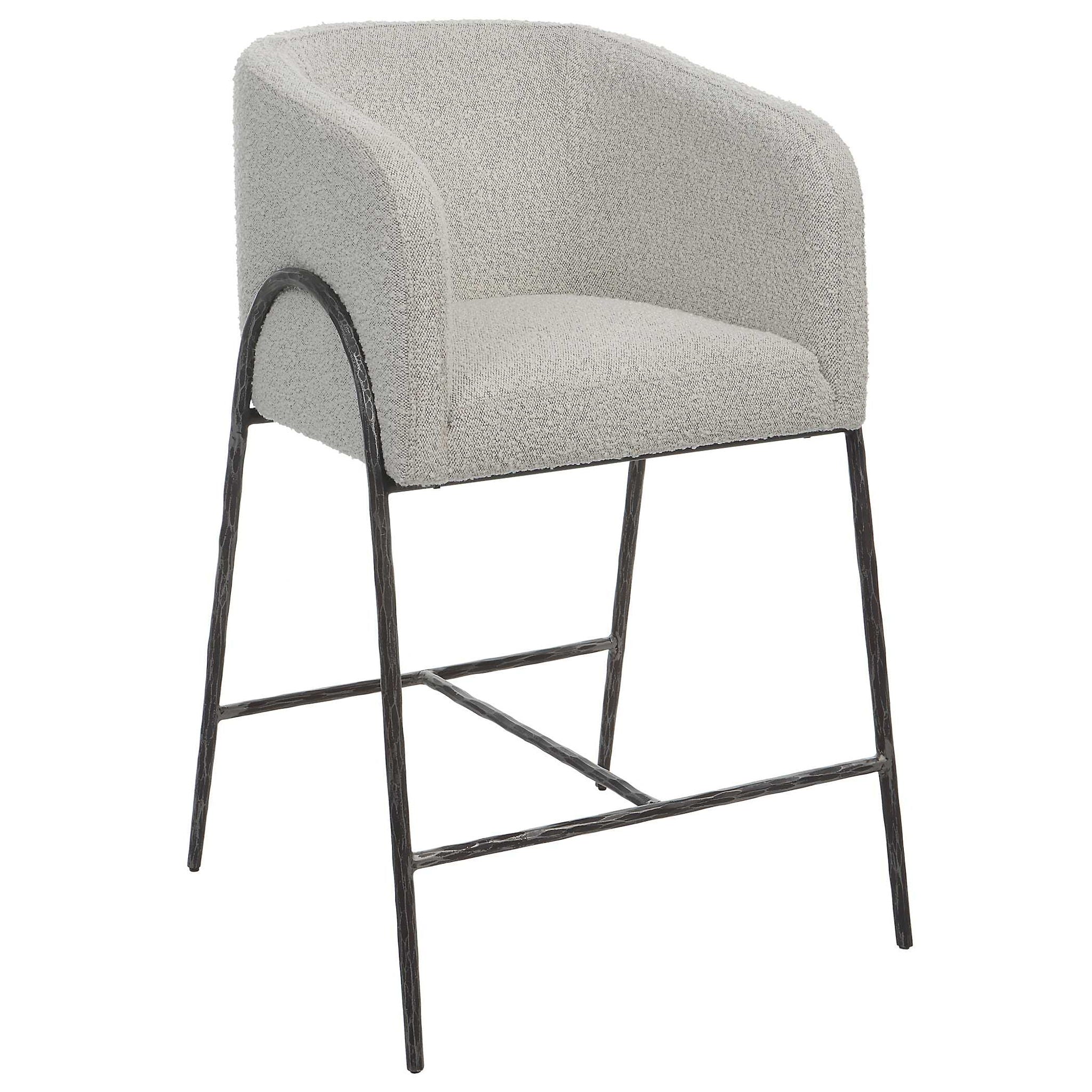 Jacobsen - 27" Counter Stool - Gray - Image 3