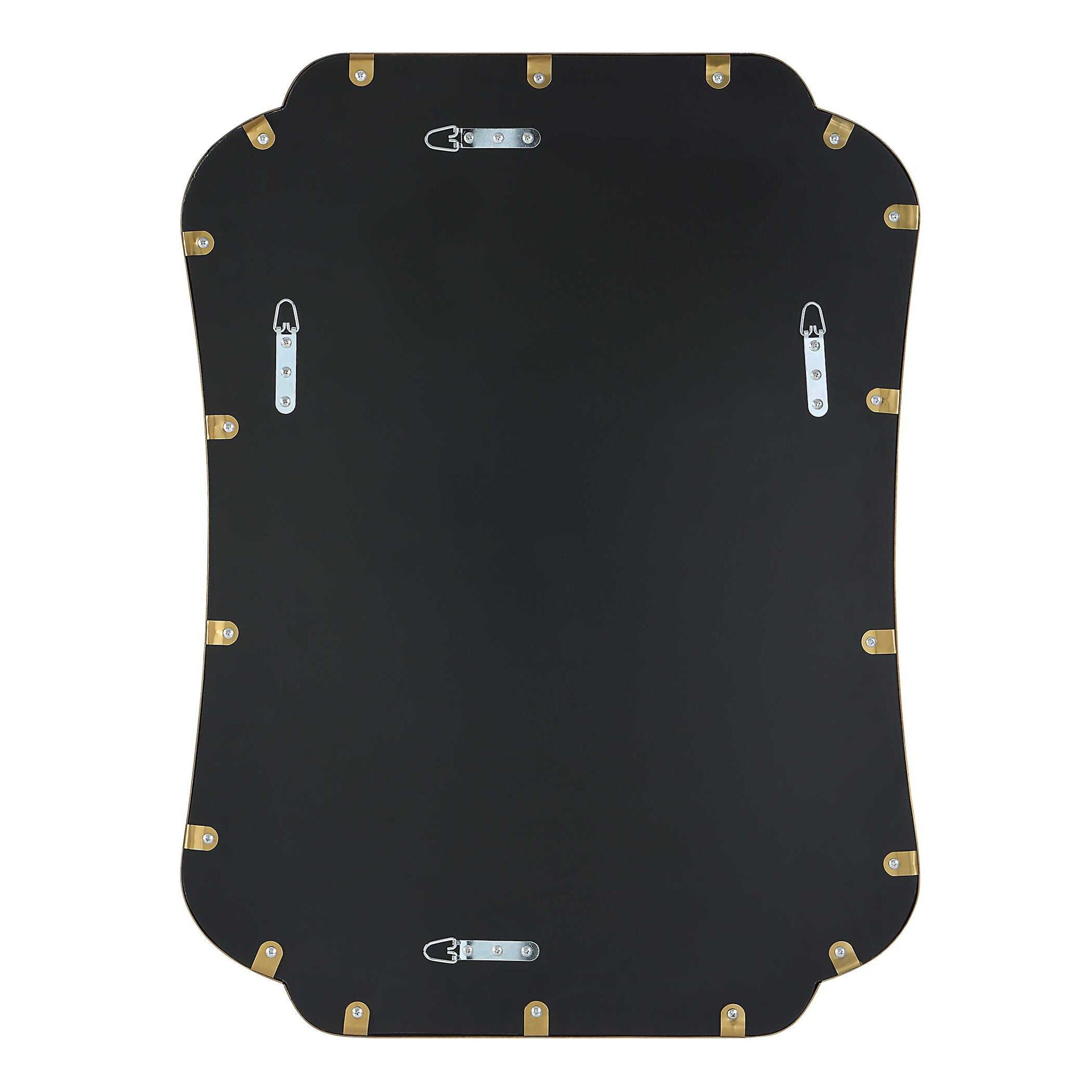 Athena - Mirror - Brushed Brass - Image 3